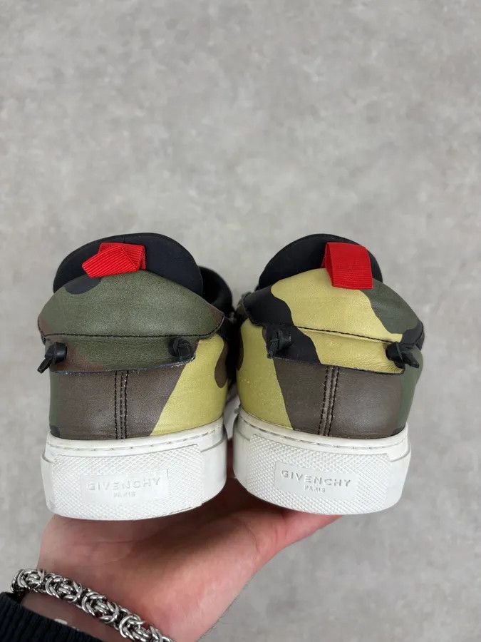 Givenchy 2010s Givenchy Camo Green Slip On Shoes by Riccardo Tisci Size US 11 / EU 44 - 7 Thumbnail