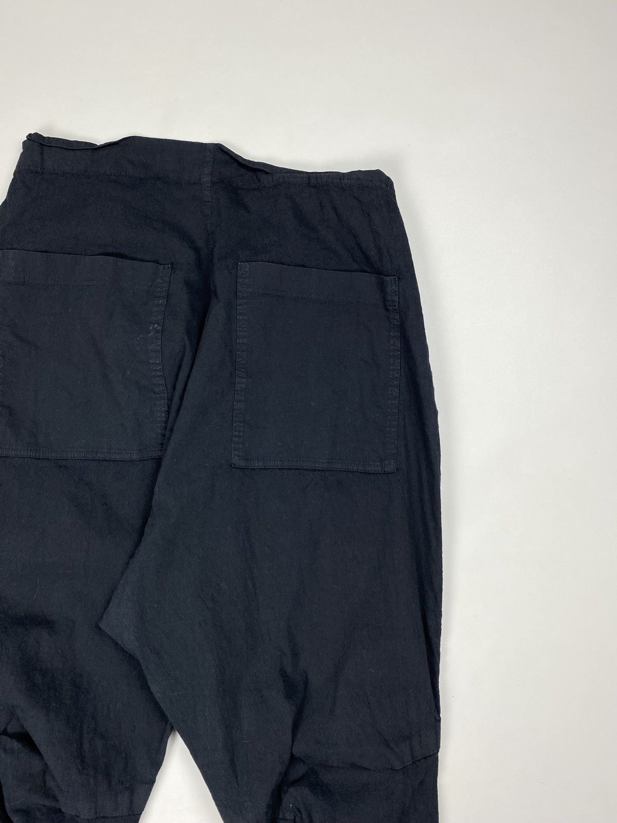Rundholz Rundholz black label drop crotch avant-garde pants trousers Size 28" / US 6 / IT 42 - 22 Thumbnail