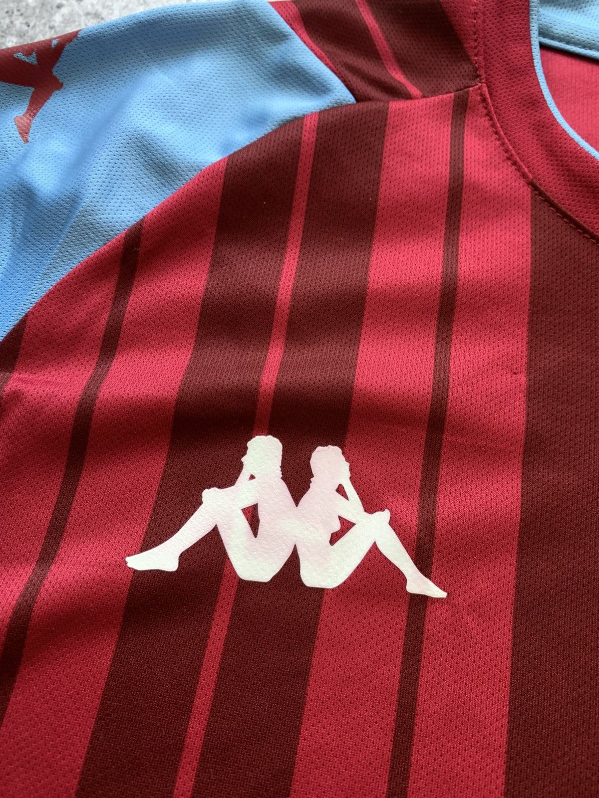 Kappa 🔥ASTON VILLA KAPPA 2019/20 HOME SOCCER JERSEY Size US XL / EU 56 / 4 - 5 Thumbnail