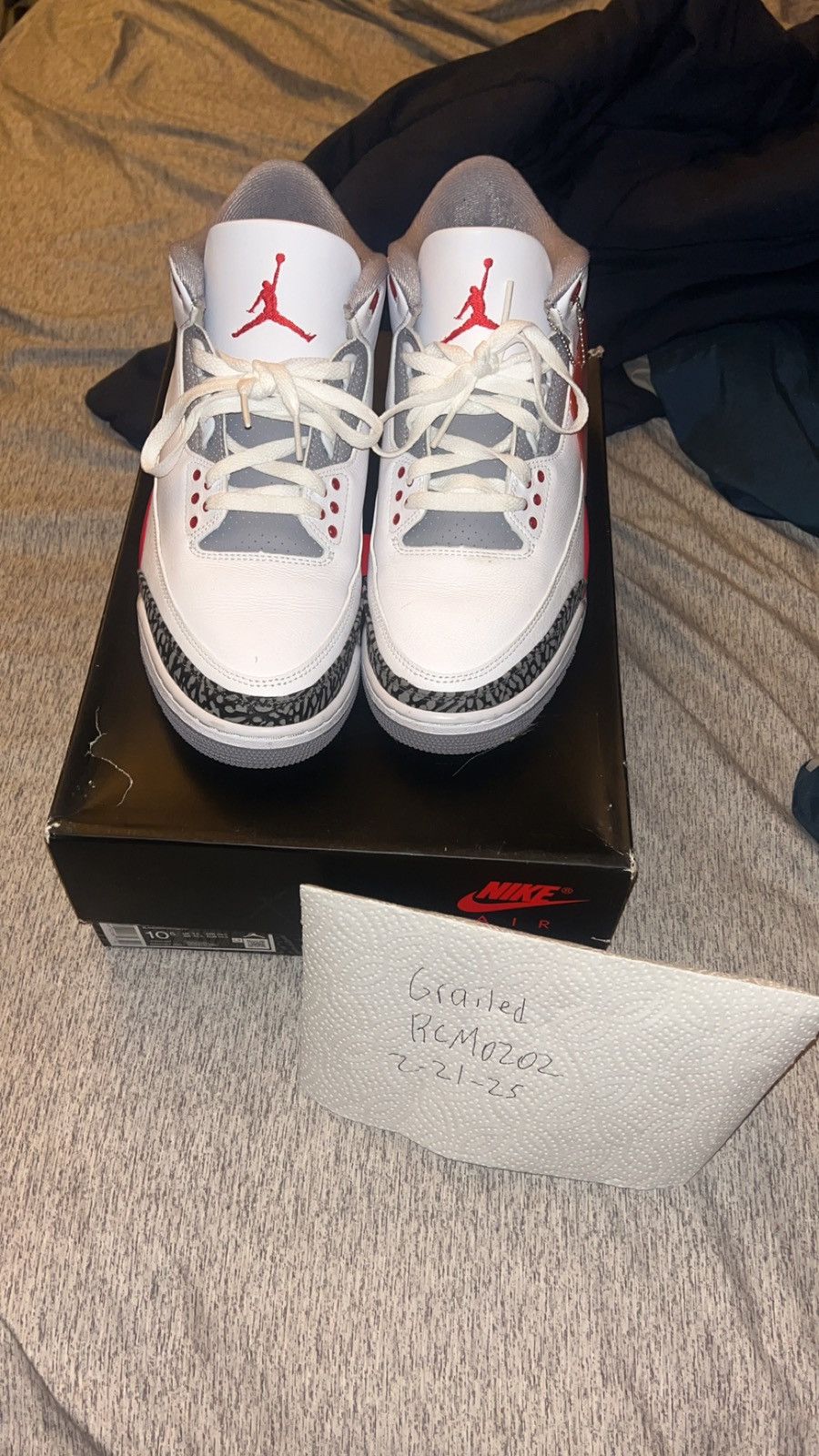 Jordan Brand × Nike Jordan Fire Red 3s Size US 10.5 / EU 43-44 - 1 Thumbnail