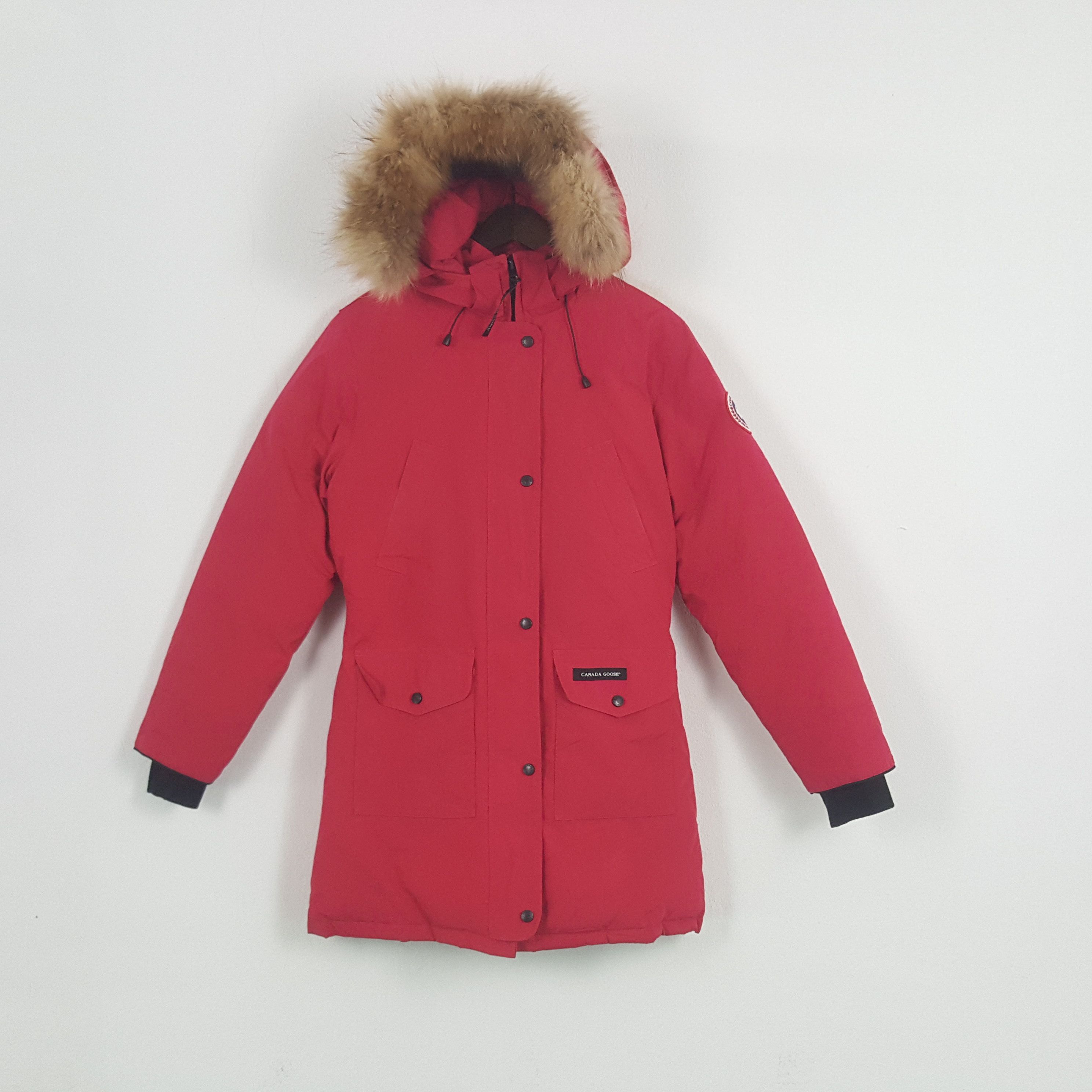 Designer × Vintage Vintage Canada Goose Puffer Jacket With Hoodie Size S / US 4 / IT 40 - 1 Thumbnail