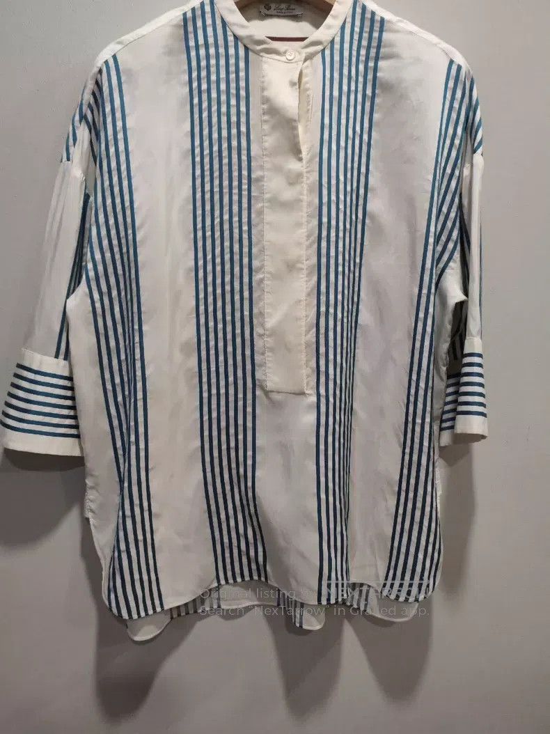 Loro Piana Loro Piana Silk shirt Size S / US 4 / IT 40 - 1 Thumbnail
