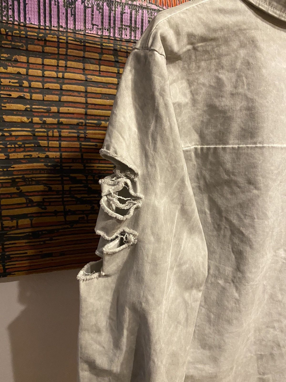 Japanese Brand vintage light jacket washed distressed Japanese style design Size US M / EU 48-50 / 2 - 6 Thumbnail