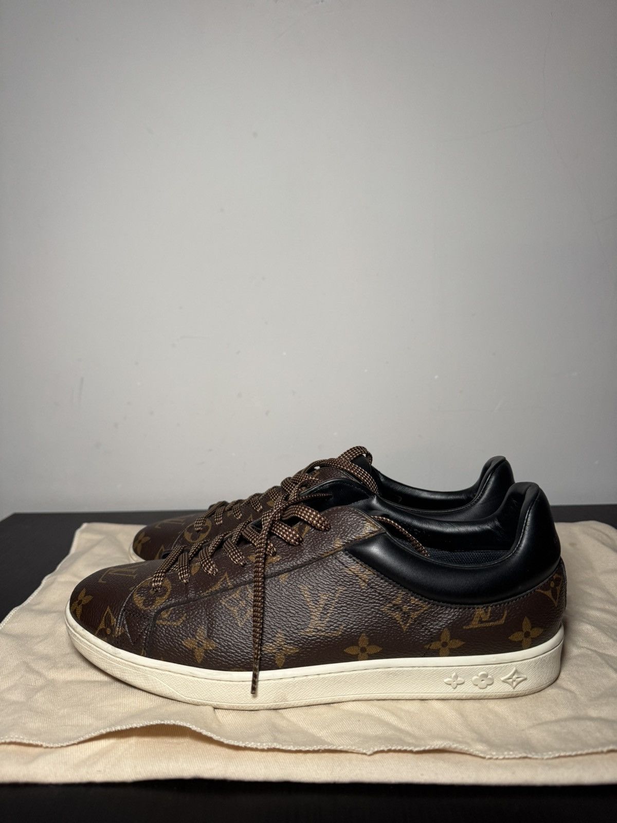 Louis Vuitton Louis Vuitton Luxembourg Sneaker Monogram Canvas Size US 8 / EU 41 - 5 Thumbnail