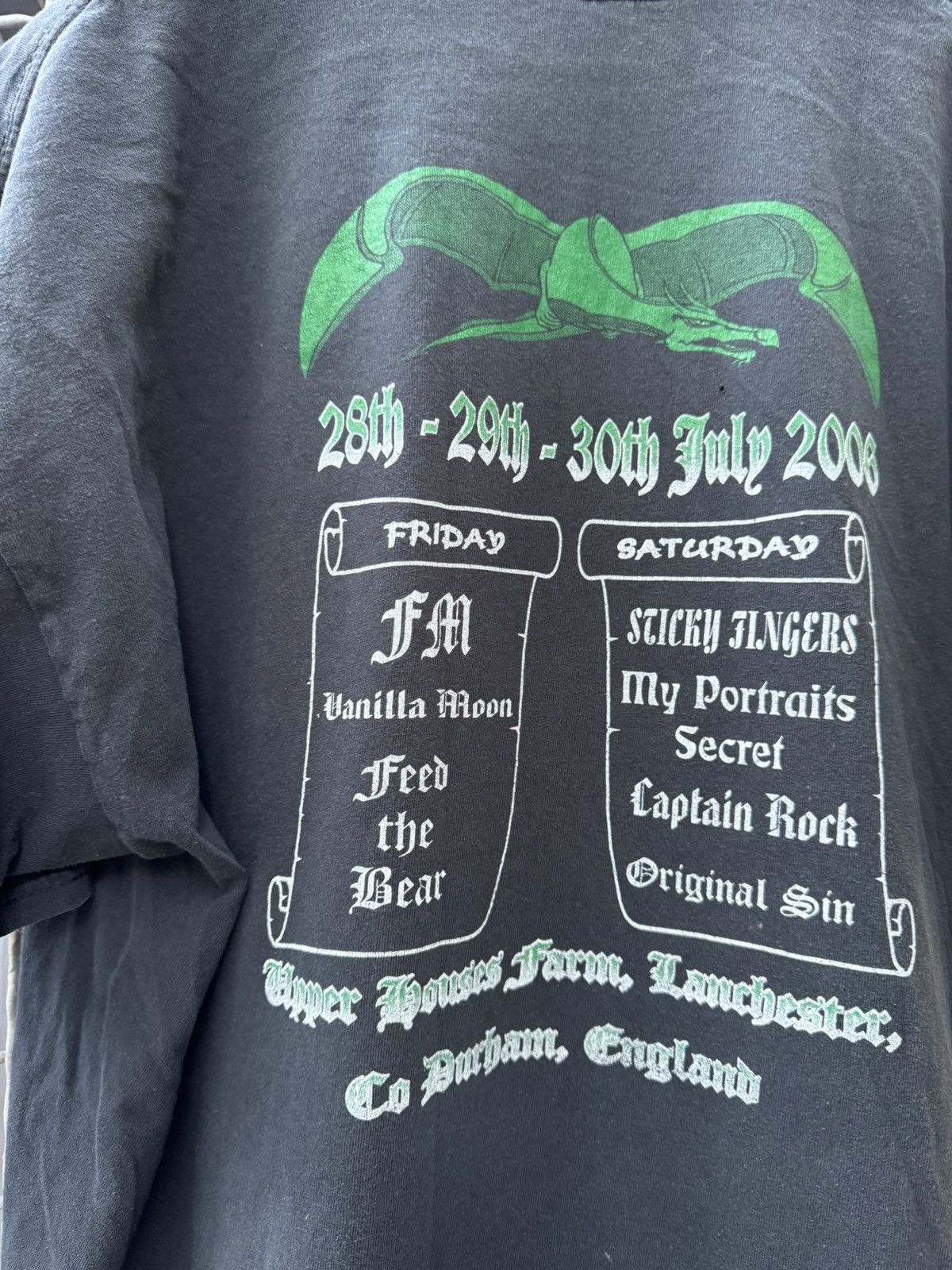 Band Tees × Vintage Vintage 2006 Dragonslayer MCC England Tour T Shirt Y2K Size US XXL / EU 58 / 5 - 14 Thumbnail