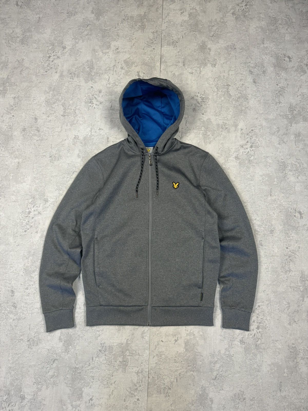 Lyle & Scott Lyle & Scott Grey Full Zip Hoodie Men’s Hooded Size S Size US S / EU 44-46 / 1 - 1 Thumbnail