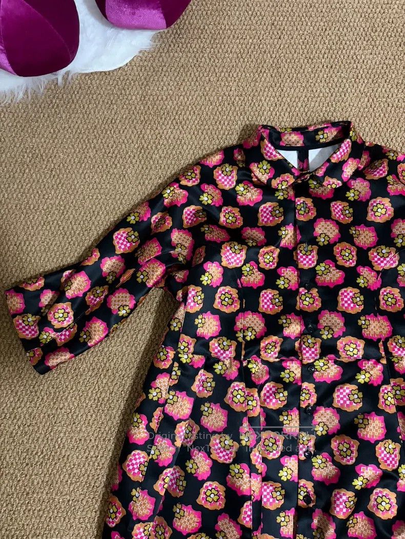 Comme des Garcons Comme Des Garcons Round Neck Floral Dress Size M / US 6-8 / IT 42-44 - 3 Thumbnail