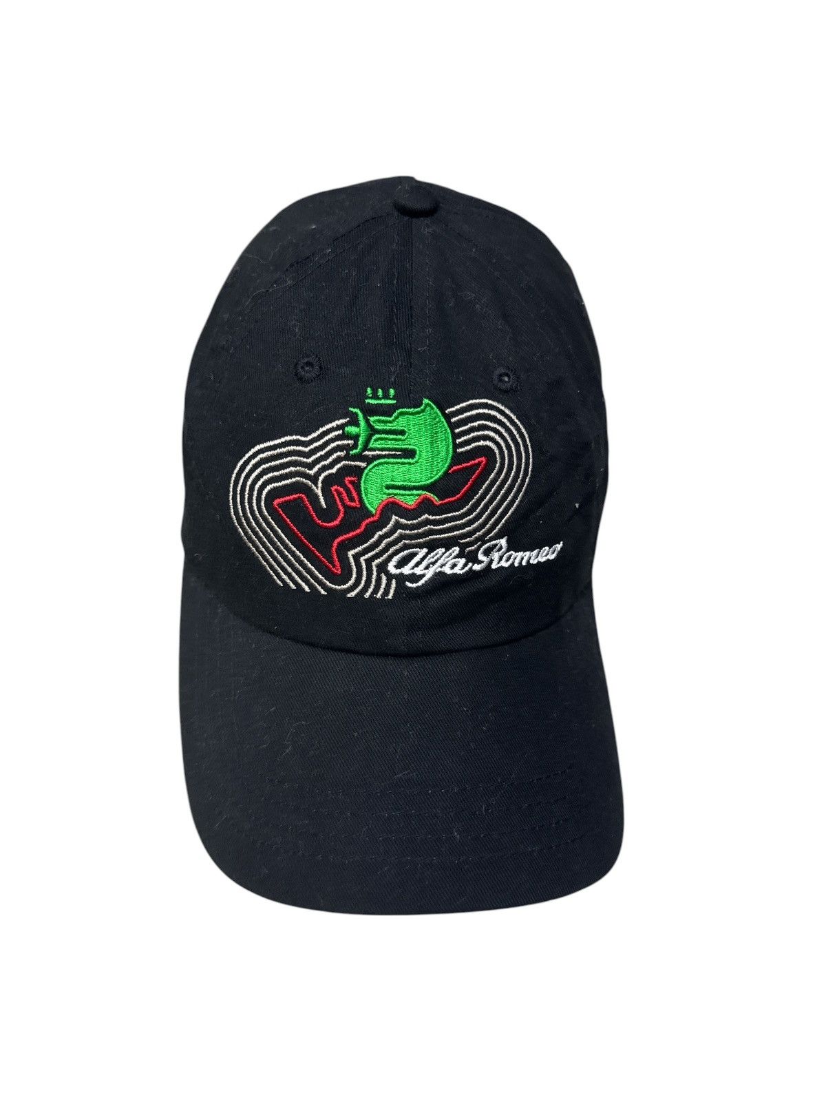 Japanese Brand × Vintage VINTAGE ALFA ROMEO RACING CAP HAT Size ONE SIZE - 1 Thumbnail