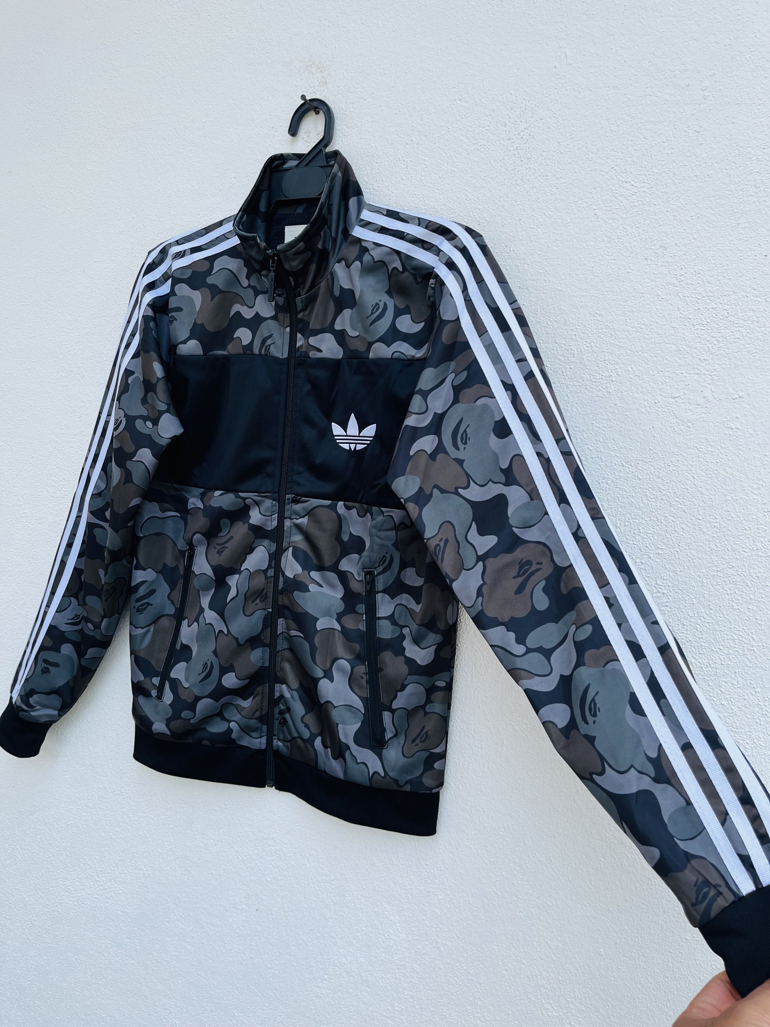 Adidas × Japanese Brand Vintage Adidas Bape Colabration Designed Fashion Style Size US M / EU 48-50 / 2 - 5 Thumbnail