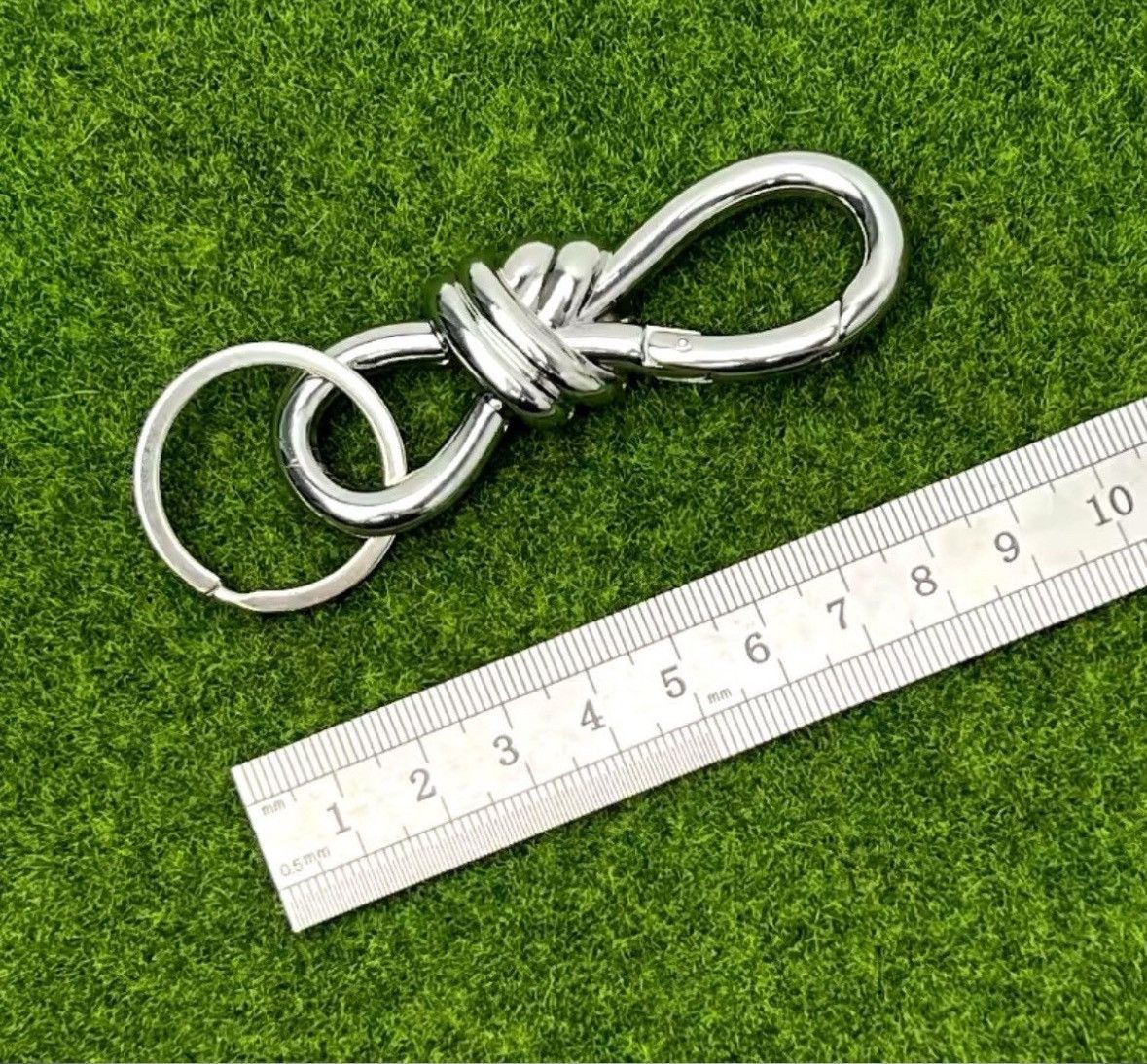 Vintage Silver Chain Jeans Carabiner Set Size ONE SIZE - 5 Thumbnail
