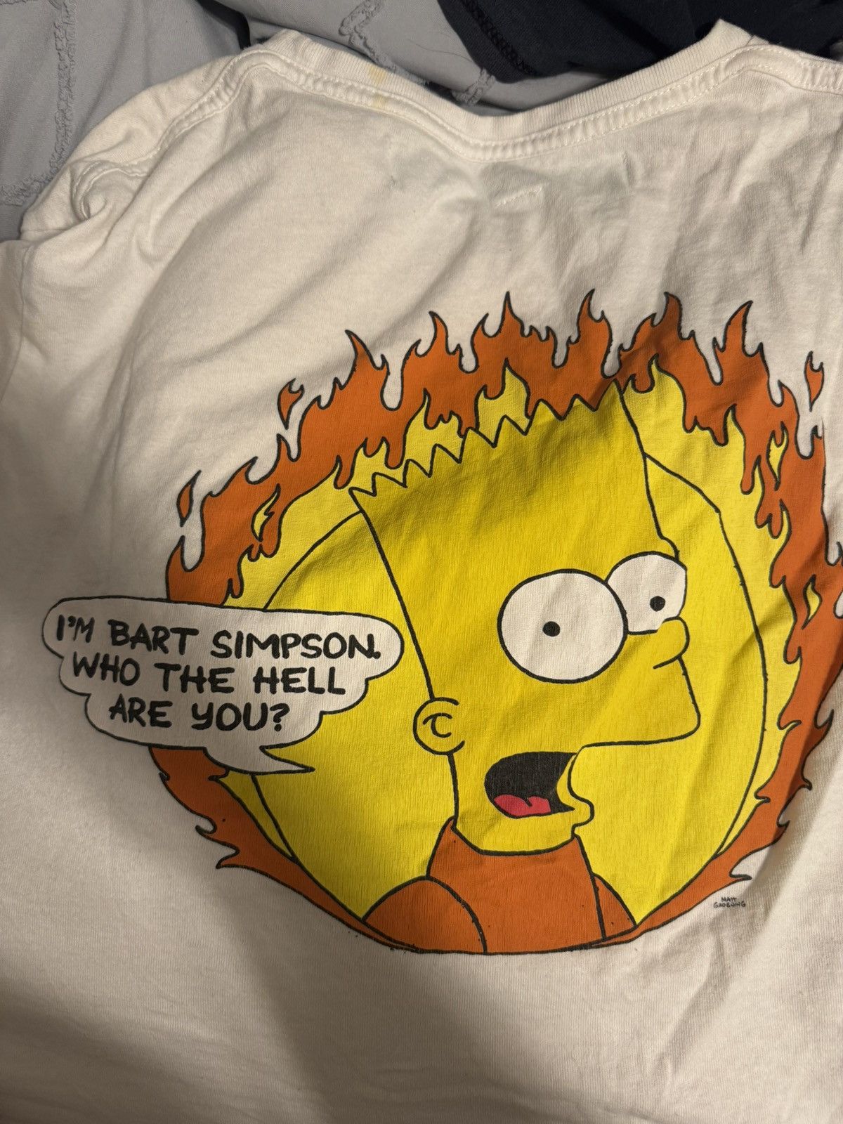 Off-White Off White Bart Simpson T shirt Size US M / EU 48-50 / 2 - 3 Thumbnail
