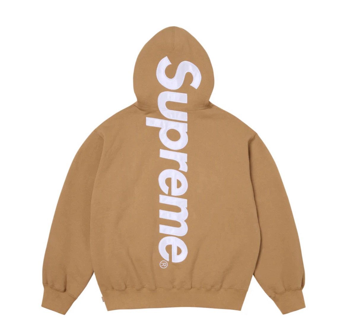Supreme Supreme Satin Applique Hooded Sweatshirt FW25 Size US M / EU 48-50 / 2 - 1 Thumbnail