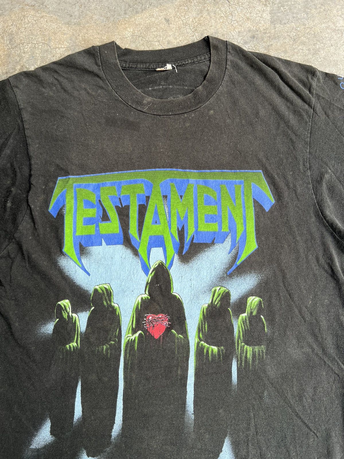 Band Tees (S) Vintage Testament Souls Of Black 1990 Tour Band Tees Size US S / EU 44-46 / 1 - 8 Thumbnail