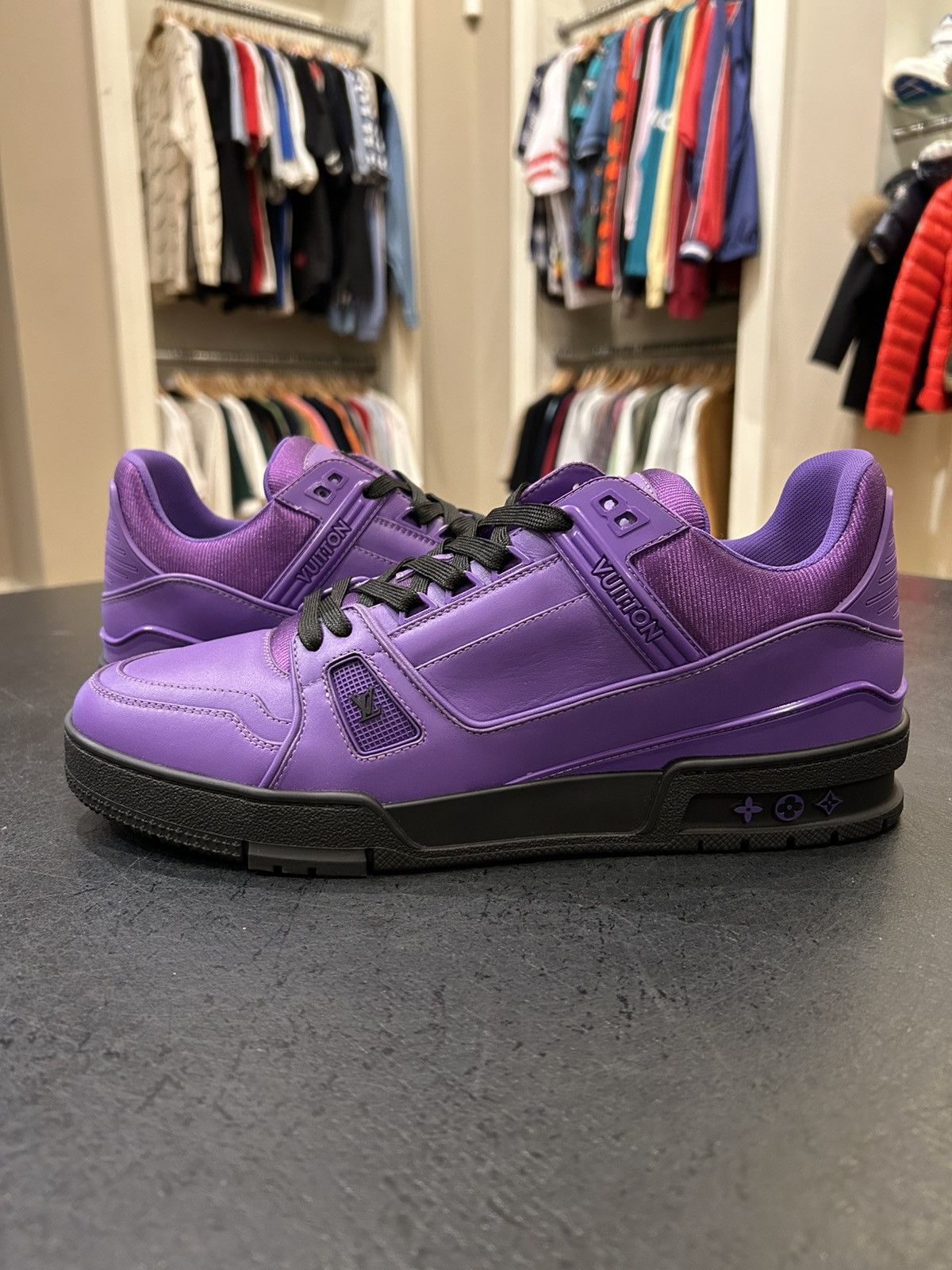 Louis Vuitton Louis Vuitton Trainer Purple Size US 9 / EU 42 - 2 Thumbnail