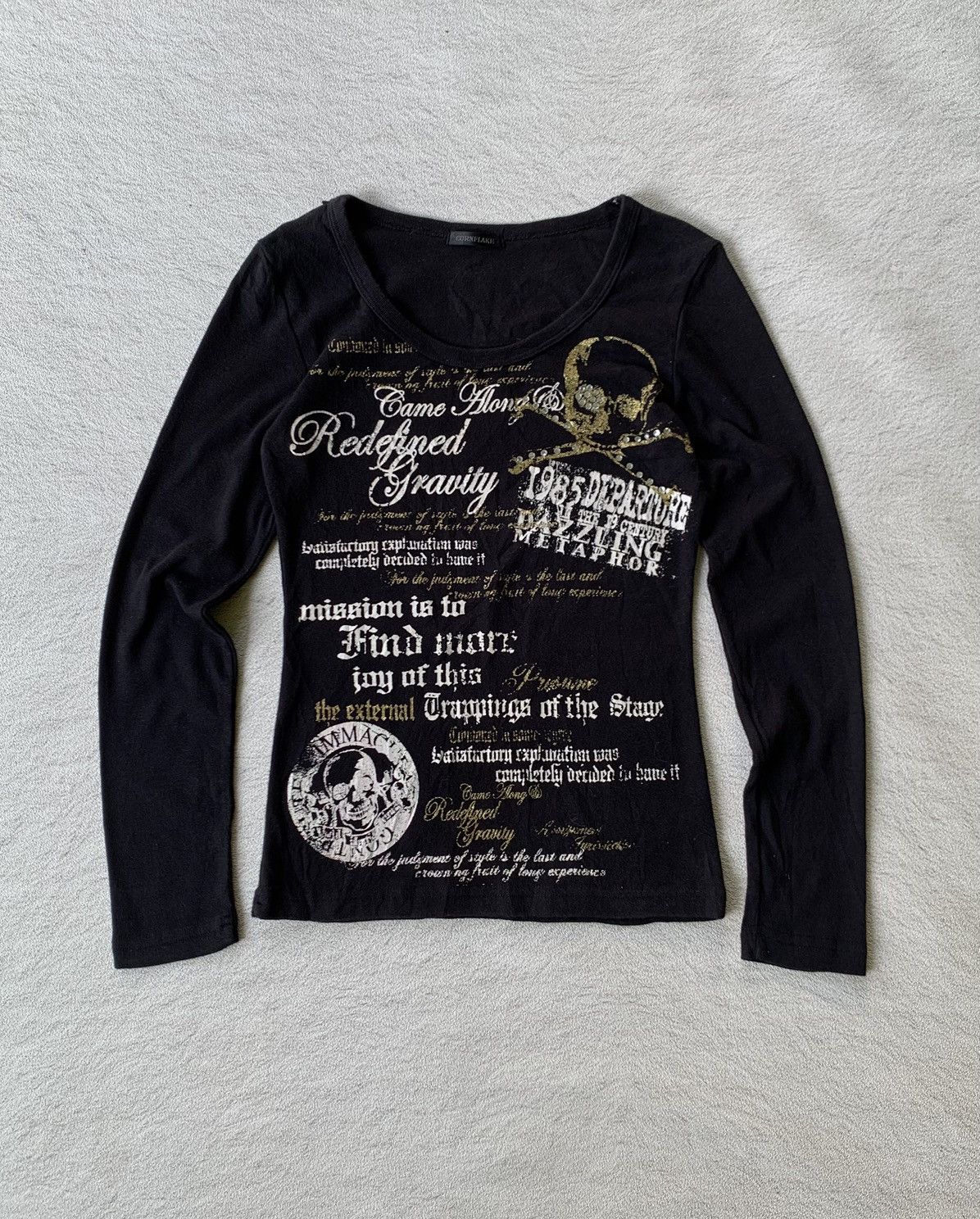 If Six Was Nine 2000s CornFlake Longsleeve Size US M / EU 48-50 / 2 - 1 Thumbnail