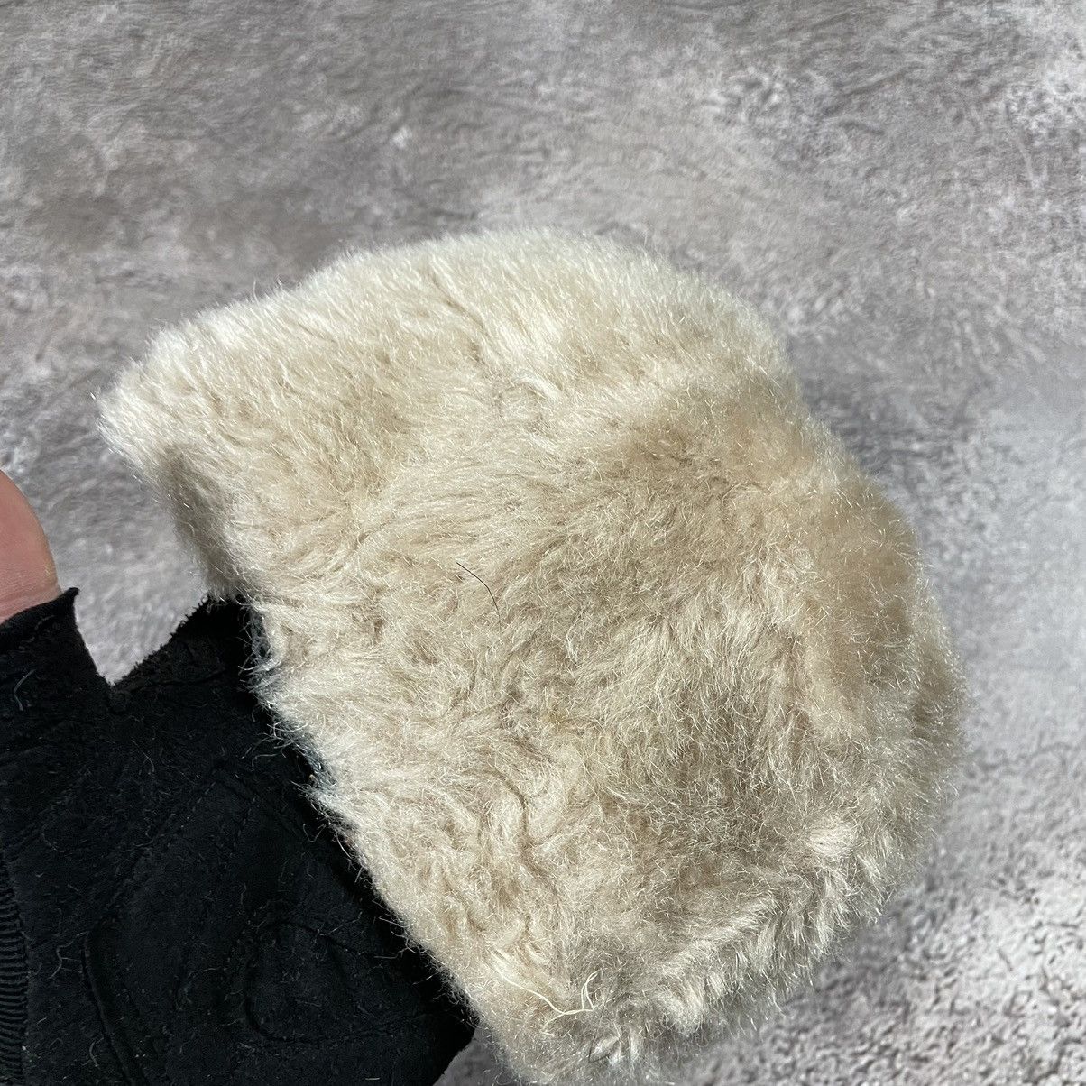 Vintage Vintage 90s Mohair Faux Fur Beanie Hat Cream Fuzzy Opium OS Size ONE SIZE - 4 Thumbnail