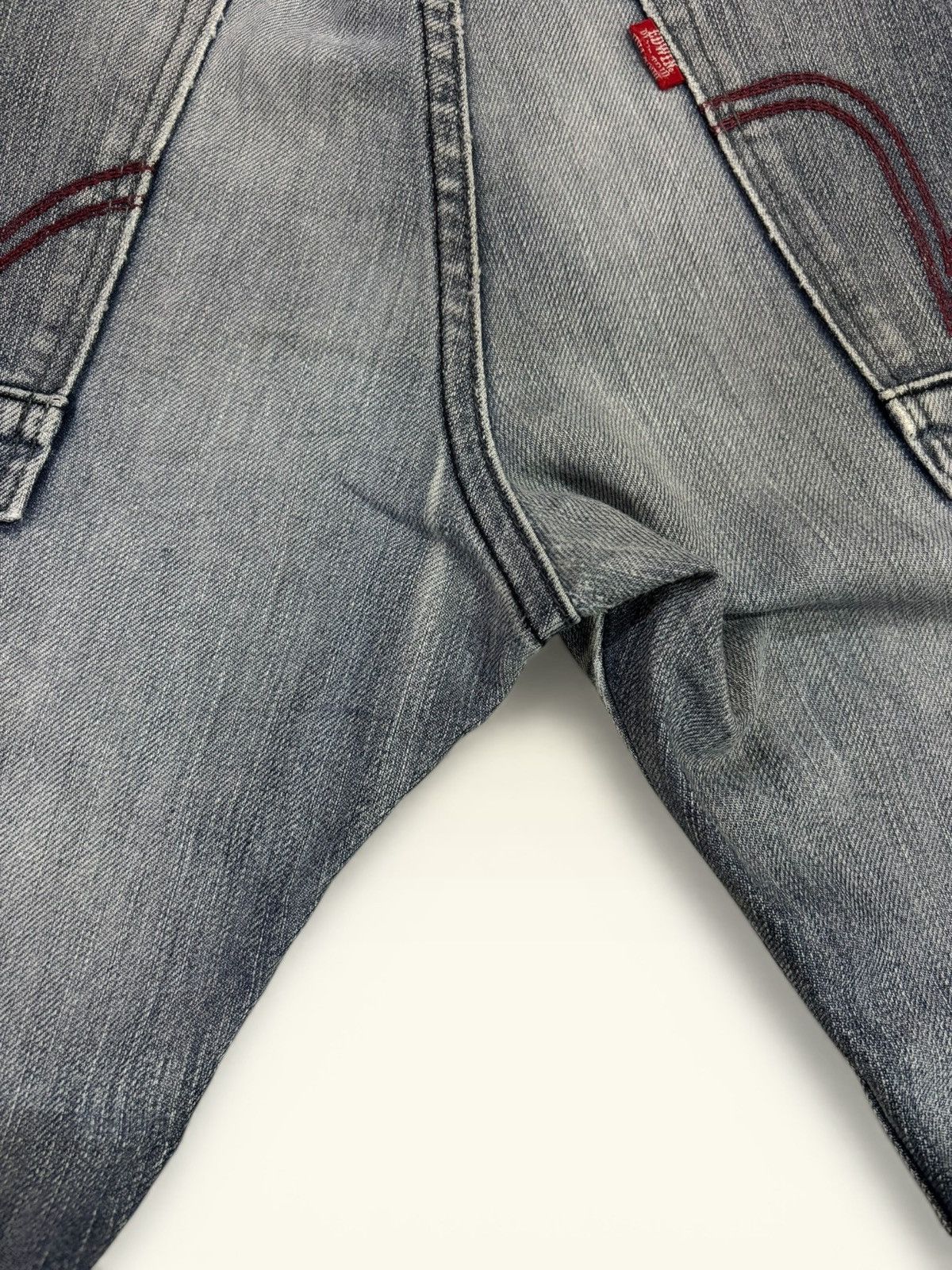 Comme des Garcons Japan Edwin Blue Trip Cargo Ultility Fade Jeans Size US 34 / EU 50 - 10 Thumbnail