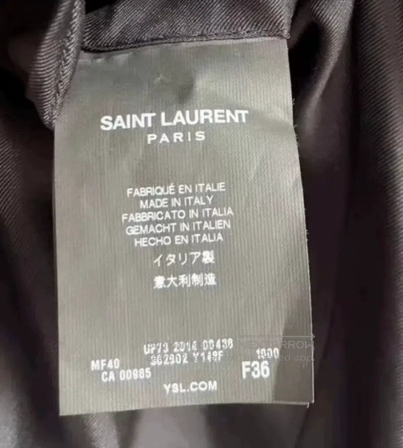 Saint Laurent Paris Saint Laurent Paris Classic Black Double-Breasted Coat Size XS / US 0-2 / IT 36-38 - 5 Thumbnail