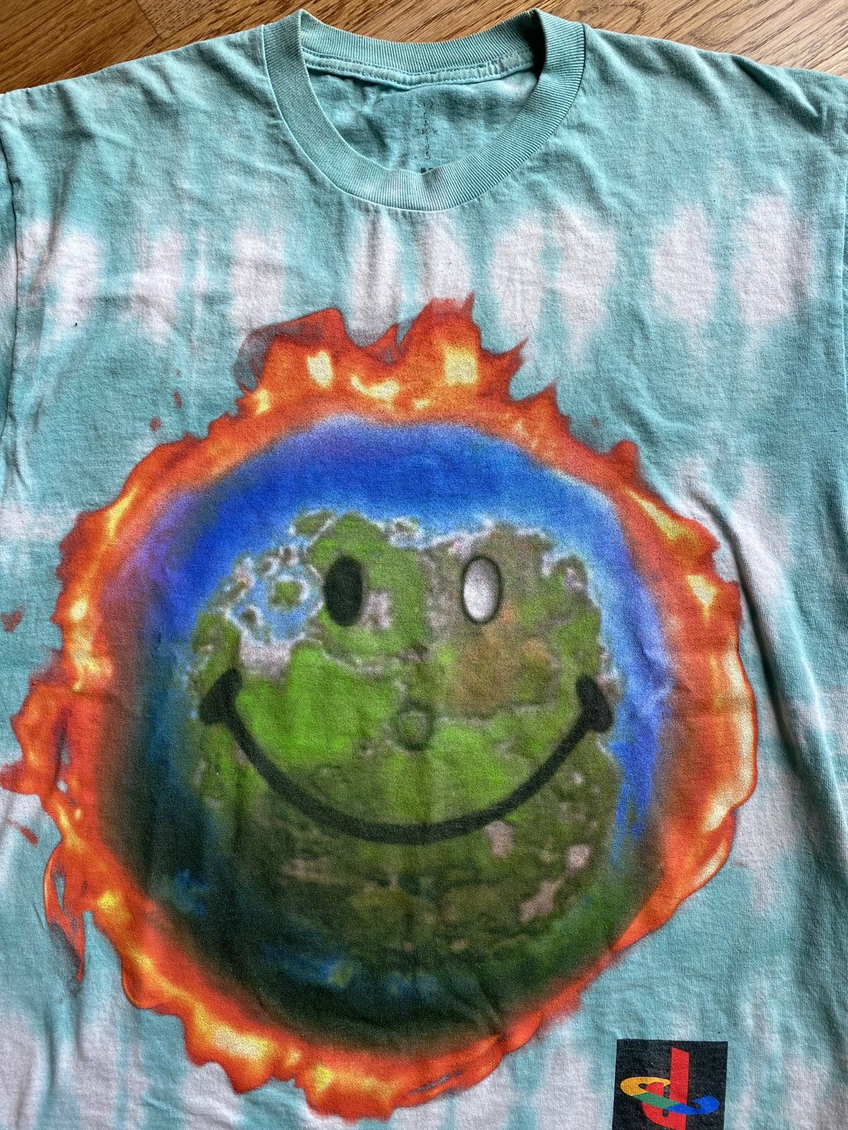Playstation × Travis Scott Travis Cactus Jack Fortnite Tie Dye Tee Sz M Size US M / EU 48-50 / 2 - 5 Thumbnail