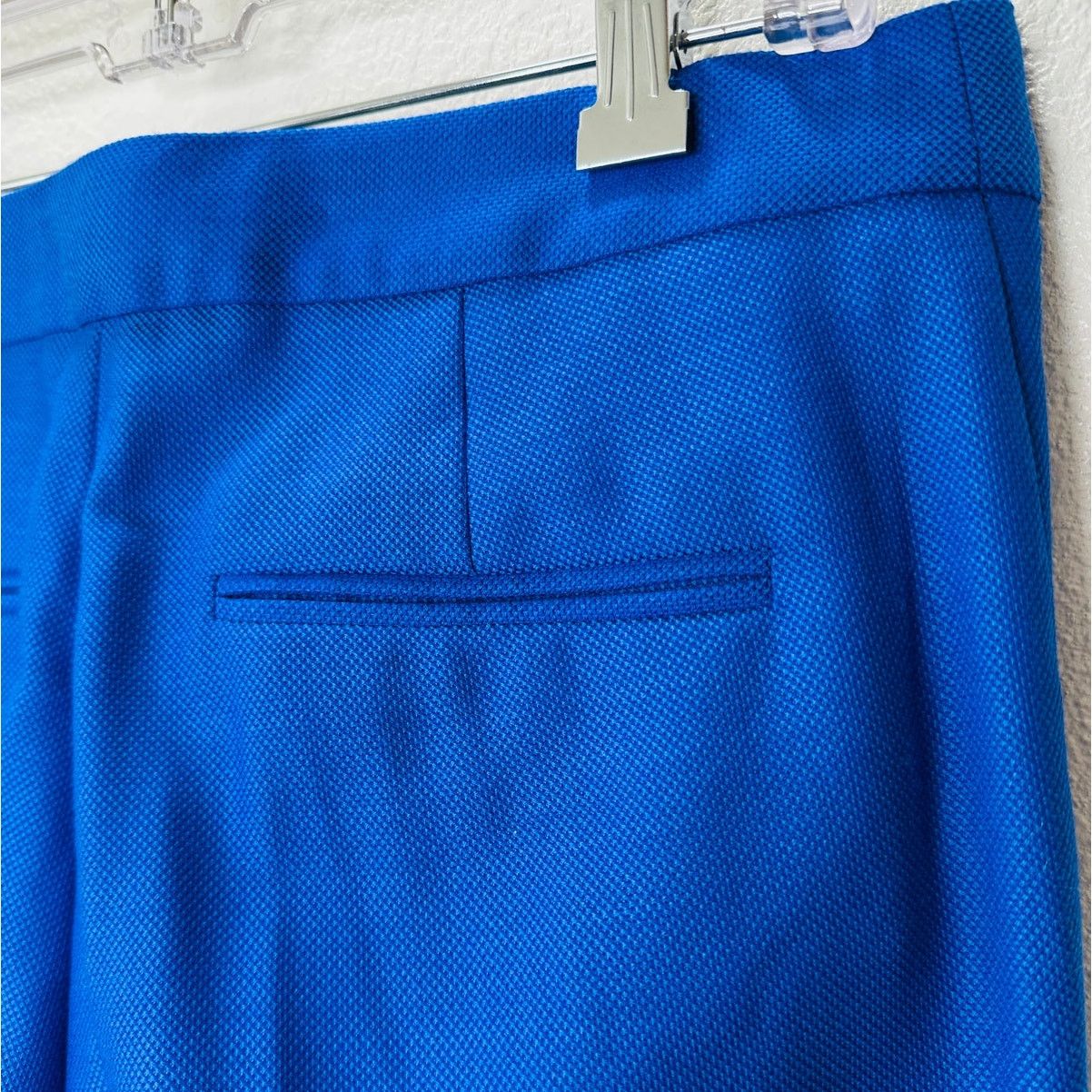 Stella McCartney Stella McCartney Blue Wool Stitch Front Crease Slacks 42 / M Size 30" / US 8 / IT 44 - 8 Thumbnail