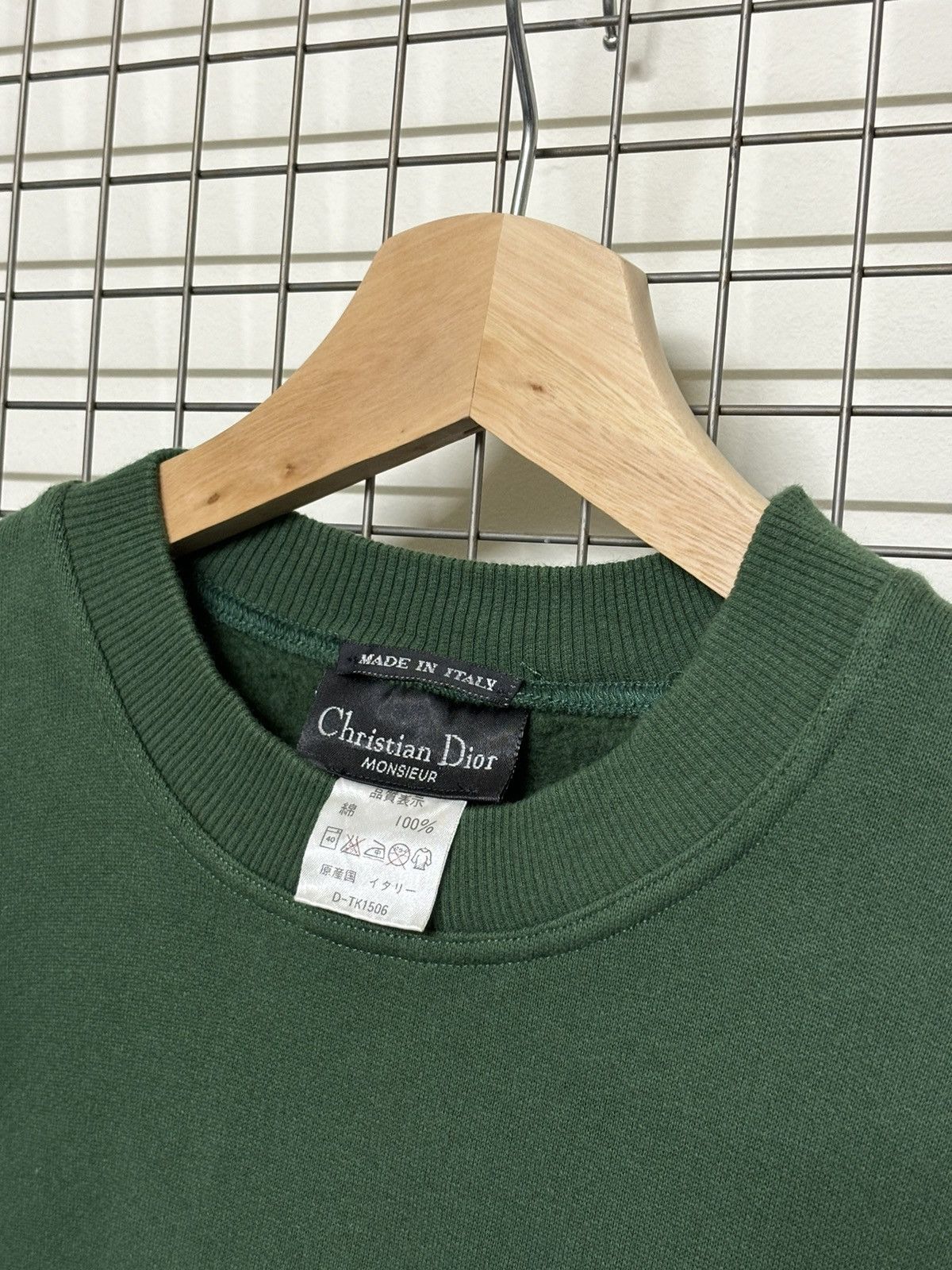 Christian Dior Monsieur × Dior × Vintage Christian Dior monsieur Sweatshirt Size M / US 6-8 / IT 42-44 - 4 Thumbnail