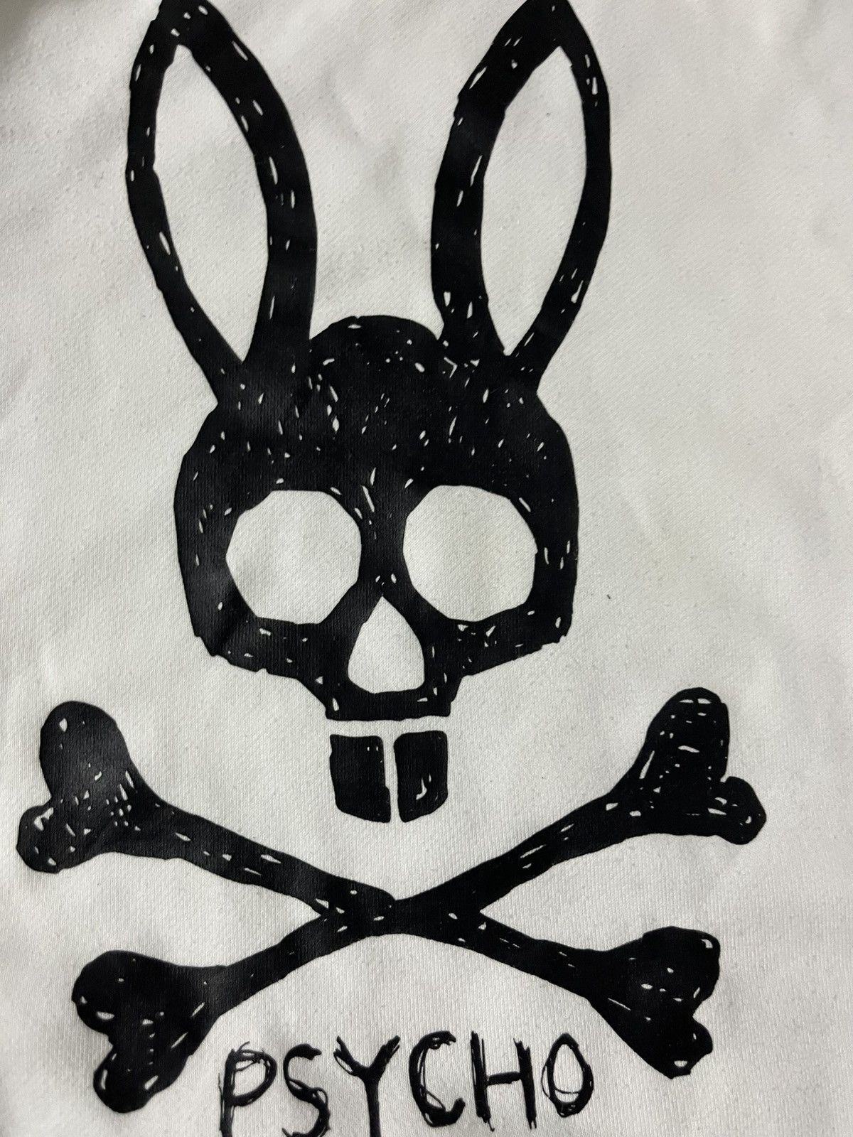 If Six Was Nine 💥Psycho Bunny by Robert Godley Skull Hoodie Size US L / EU 52-54 / 3 - 3 Thumbnail