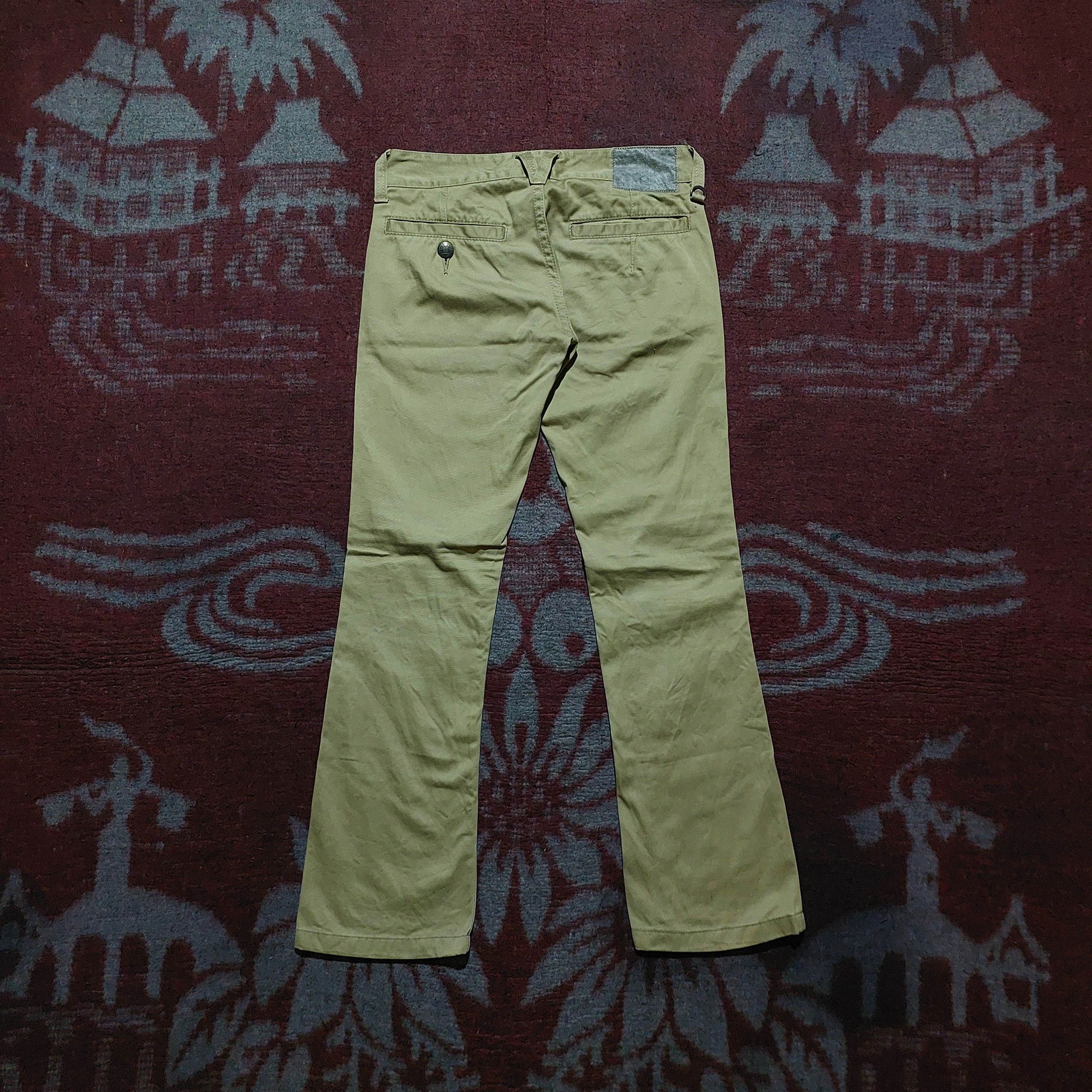 Vanquish Vanquish Gold Japan cotton boot cut pants Size US 30 / EU 46 - 2 Thumbnail