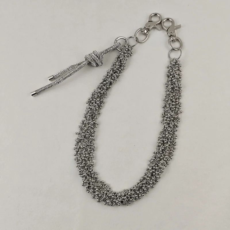 Japanese Brand × Jewelry Rhinestone Knot Punk Pants Chain Size ONE SIZE - 7 Thumbnail