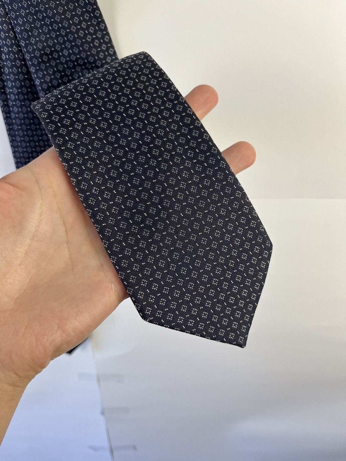 Boggi Boggi Milano Luxury Printed Tie Cravat Made in Italy Size ONE SIZE - 2 Thumbnail
