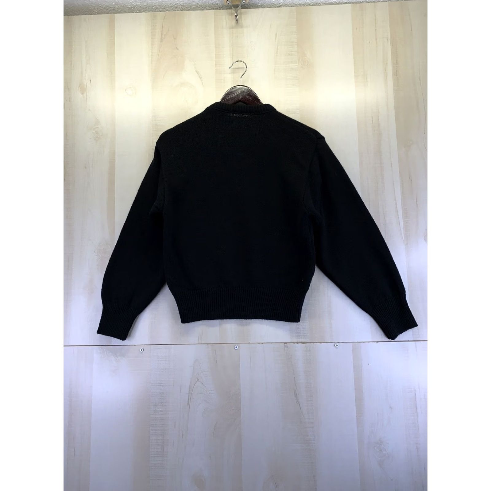 Vintage Vintage Picket & Post Black Knit Rose Embroidered Sweater Petites S Size S / US 4 / IT 40 - 5 Thumbnail