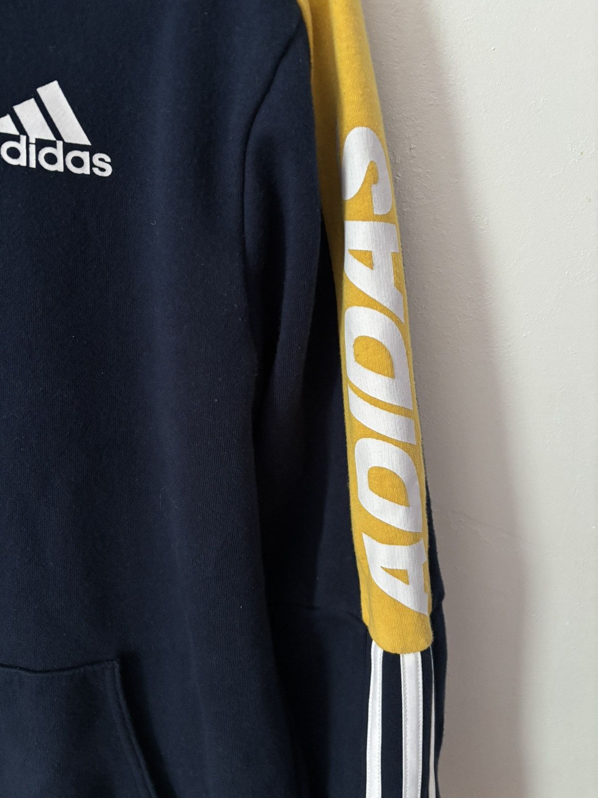 Adidas Adidas Navy Blue Hoodie Size US M / EU 48-50 / 2 - 3 Thumbnail
