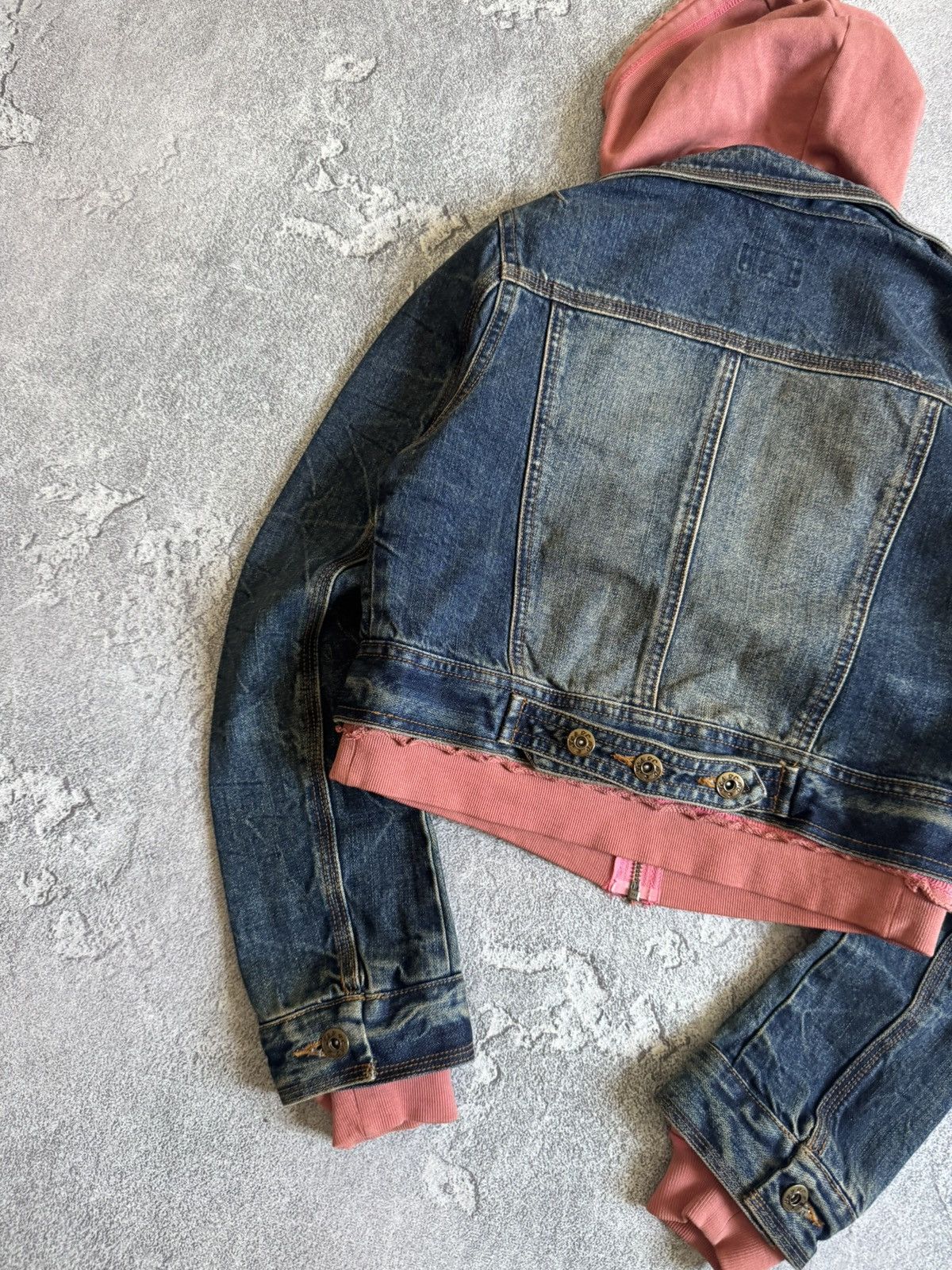 Hysteric Glamour Vintage S/size retro archive jacket y2k + hoodie L.G.B. Size S / US 4 / IT 40 - 13 Thumbnail
