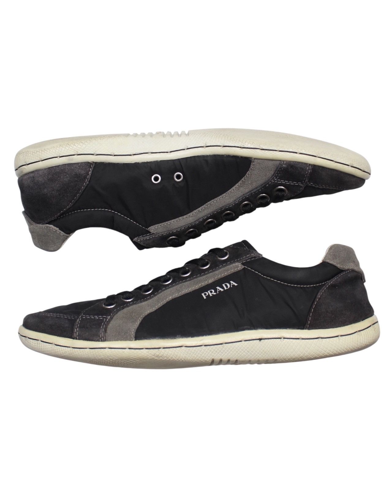 Prada 2000S PRADA SPORT NYLON SUEDE SNEAKERS Size US 9 / EU 42 - 6 Thumbnail