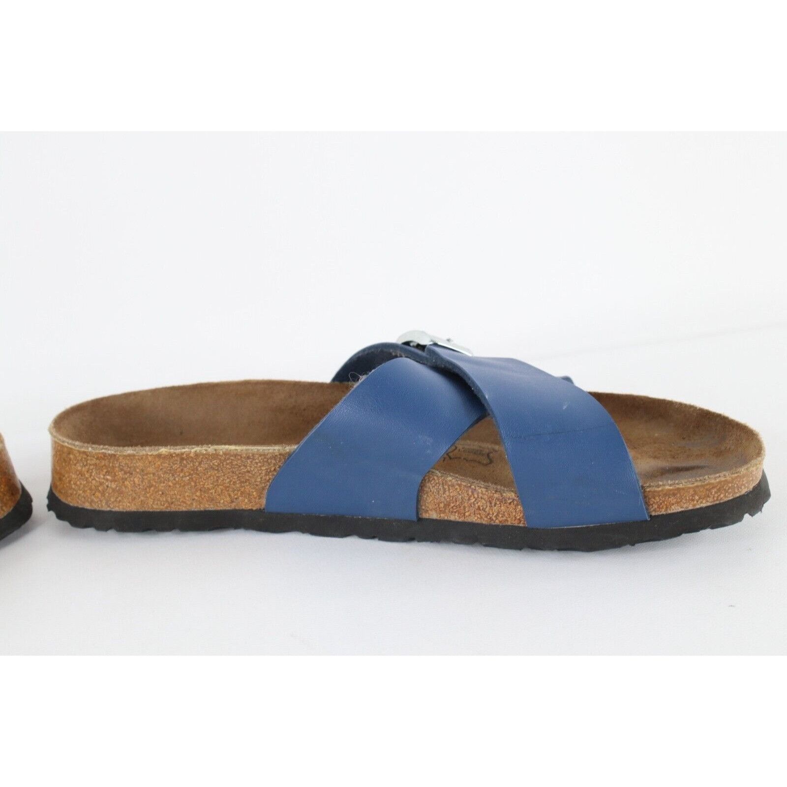 Birkenstock × Vintage Vintage Birkis Birkenstock Cross Buckle Strap Sandals Size US 9 / IT 39 - 9 Thumbnail