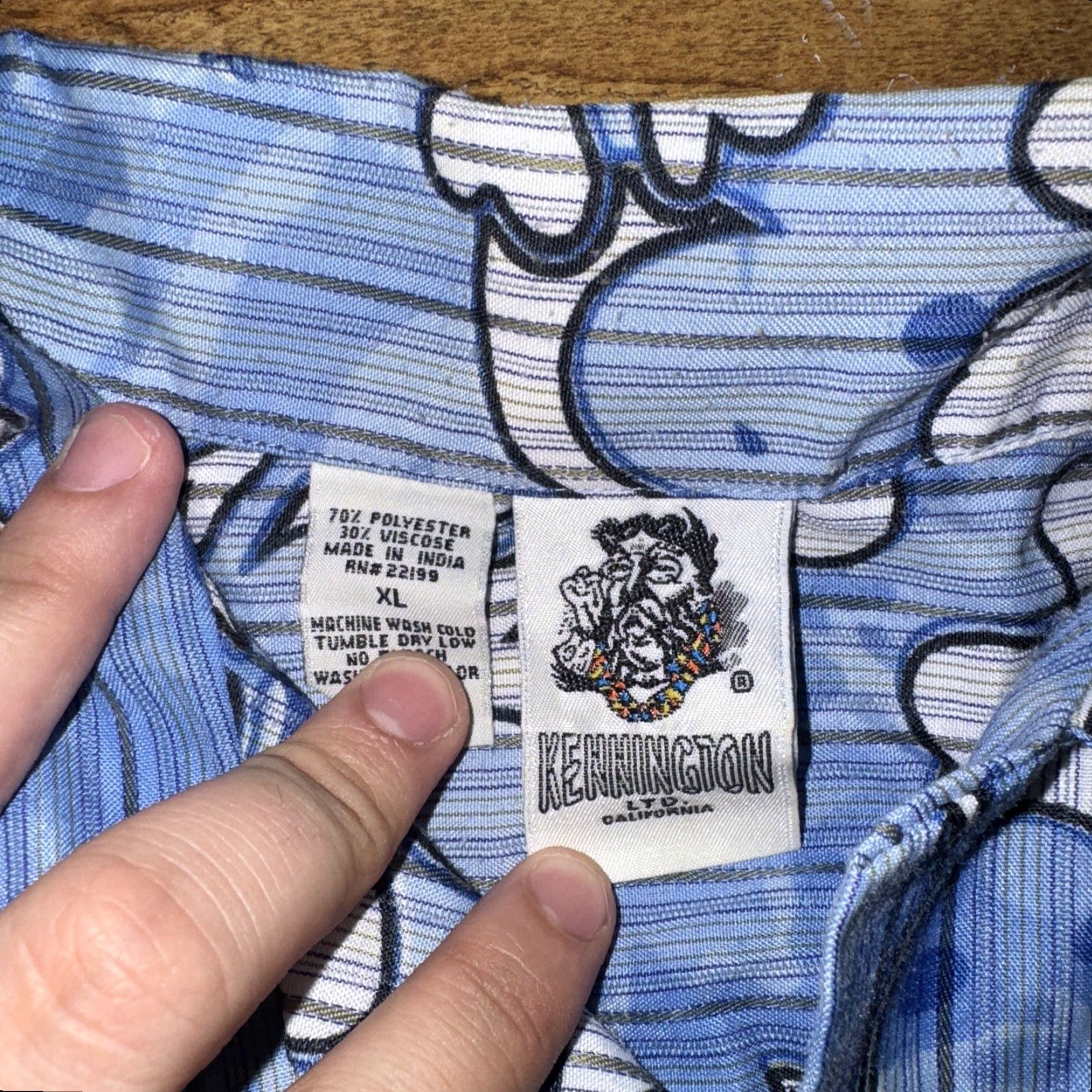 Vintage VINTAGE Pennington Ltd. Hawaiian Shirt Blue XL 25x29 Pennington Ltd. Hawaiian Shirt Blue XL 25x29 Size US XL / EU 56 / 4 - 2 Thumbnail