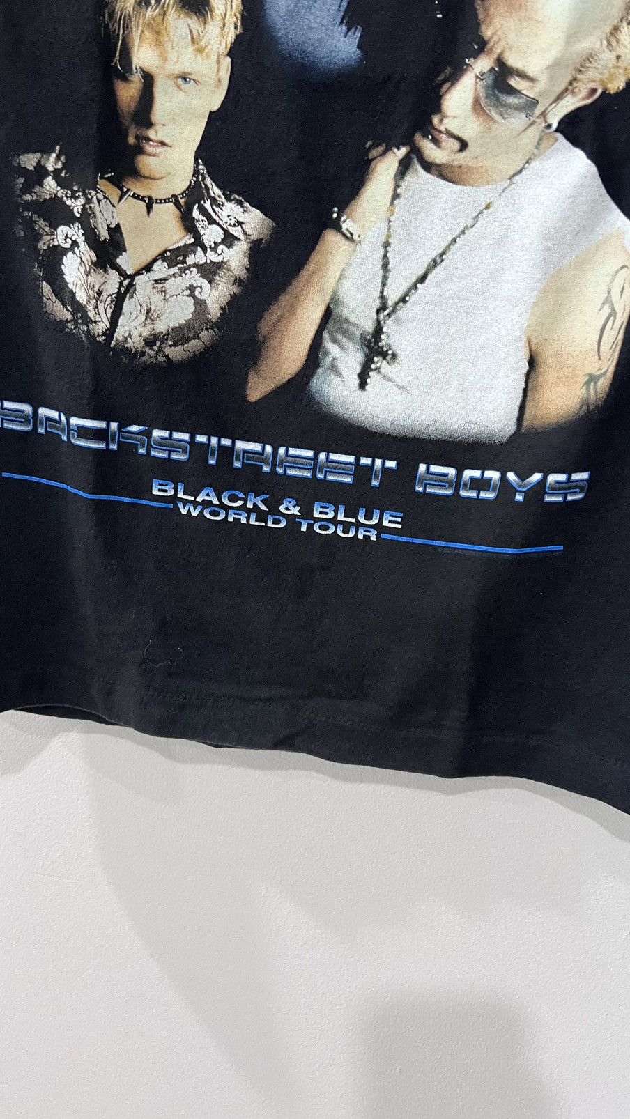 Band Tees × Vintage Blackstreet Boys “Black and Blue World Tour” Sz: S Giant Tag Size US S / EU 44-46 / 1 - 3 Thumbnail