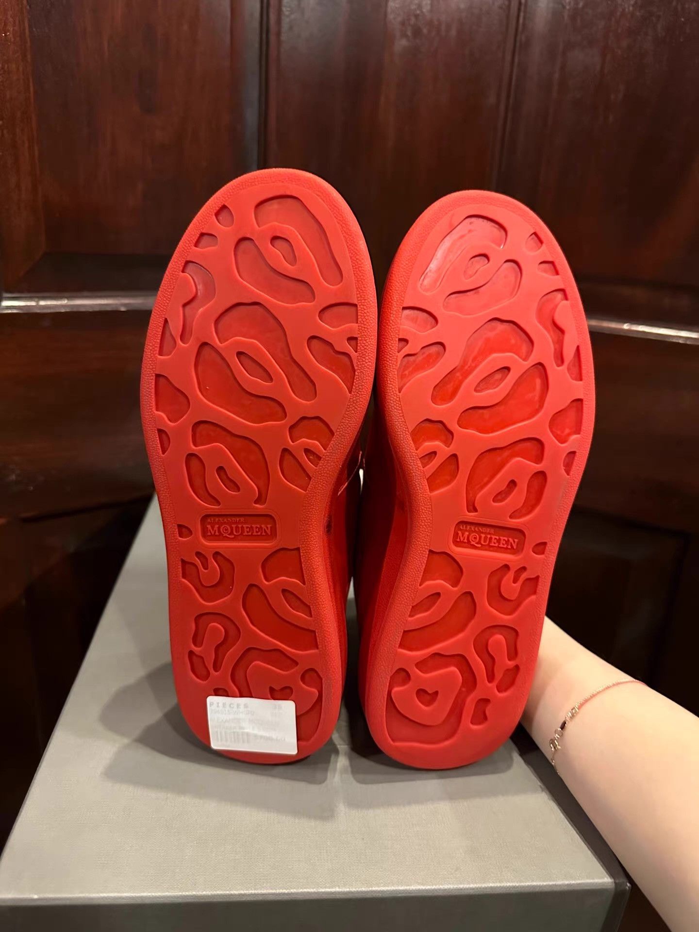 Alexander McQueen Alexander McQueen Platform Slip‑Ons, Calfskin Ｑ25 Size US 7 / IT 37 - 4 Thumbnail