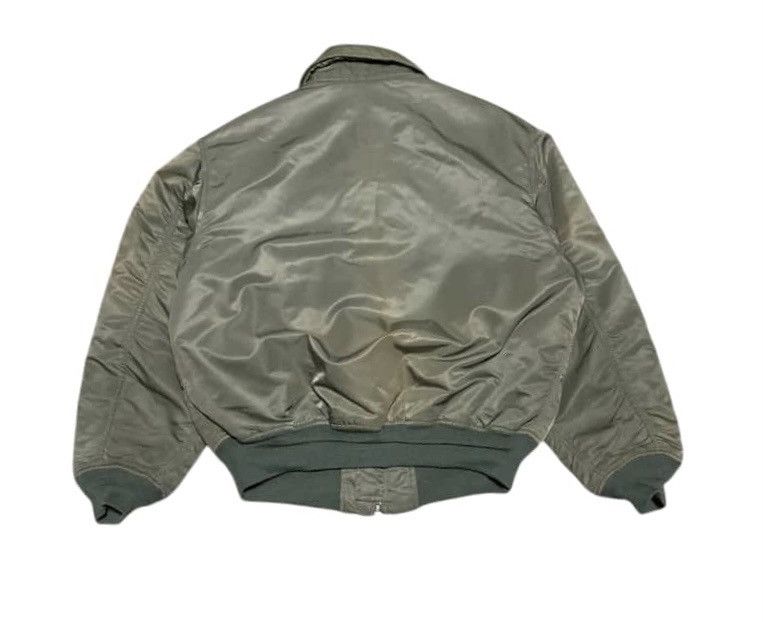 Vintage Trashed Vintage 90s Lucky Strike Bomber Jacket Sun Faded Size US L / EU 52-54 / 3 - 5 Thumbnail