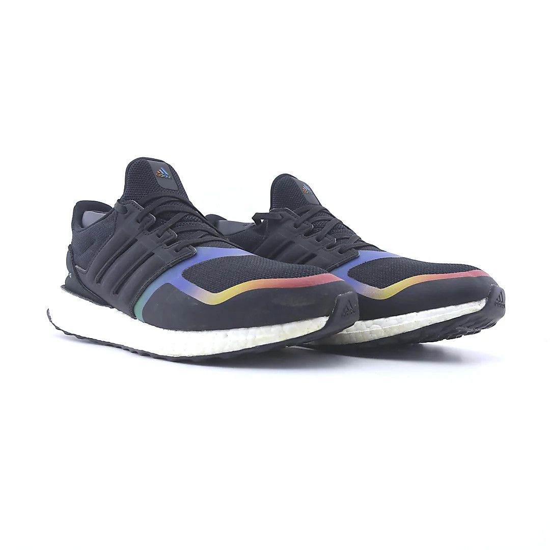 Adidas adidas UltraBoost DNA Shoes Womens Black Rainbow Size US 10.5 / IT 40.5 - 3 Thumbnail