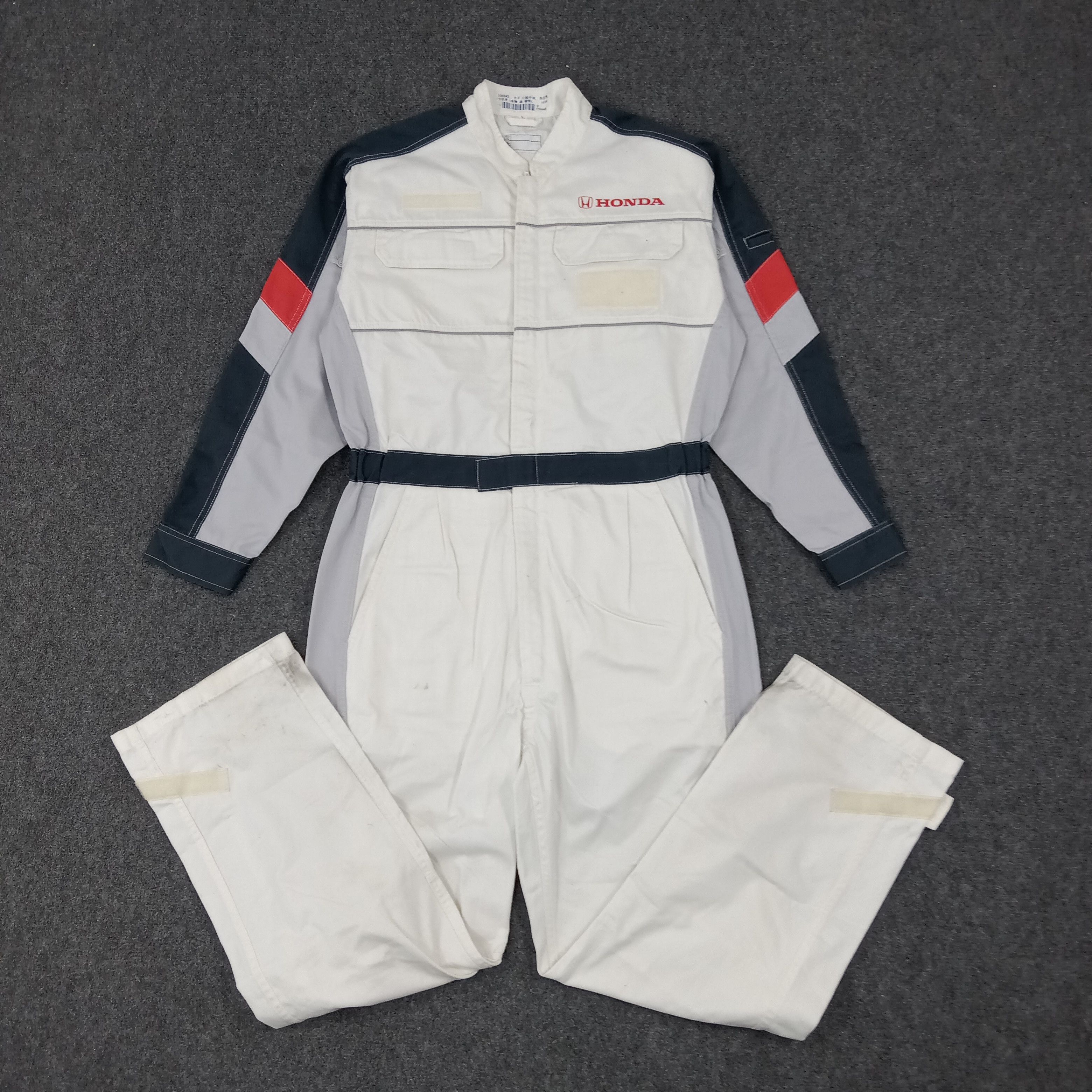 Honda × Vintage Honda Racing Team Japanese Worker Coverall Jacket Size US M / EU 48-50 / 2 - 5 Thumbnail