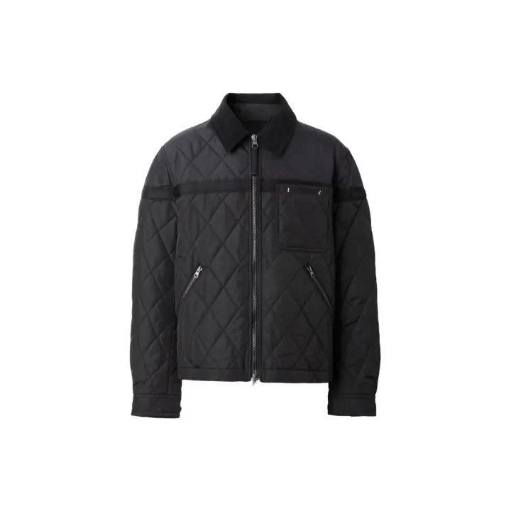 Burberry Burberry Burberry Black Diamond Quilted Jacket for Men-250 Size US XL / EU 56 / 4 - 2 Thumbnail