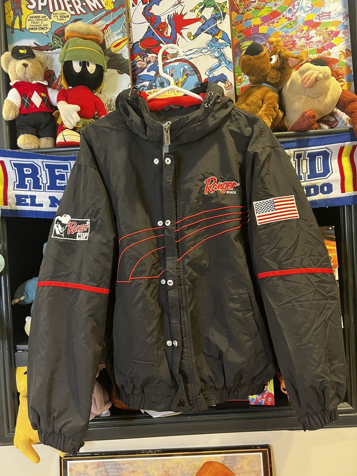 Vintage Ranger Boats Puffed Zip Jacket Size US L / EU 52-54 / 3 - 1 Thumbnail
