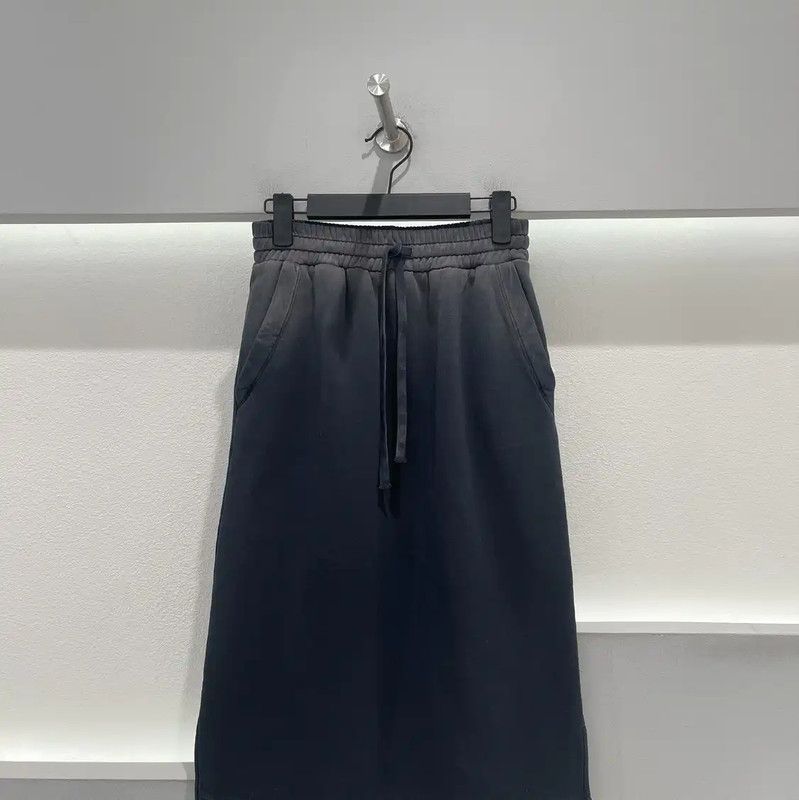 Miu Miu Color Block Cotton Midi Skirt 0089