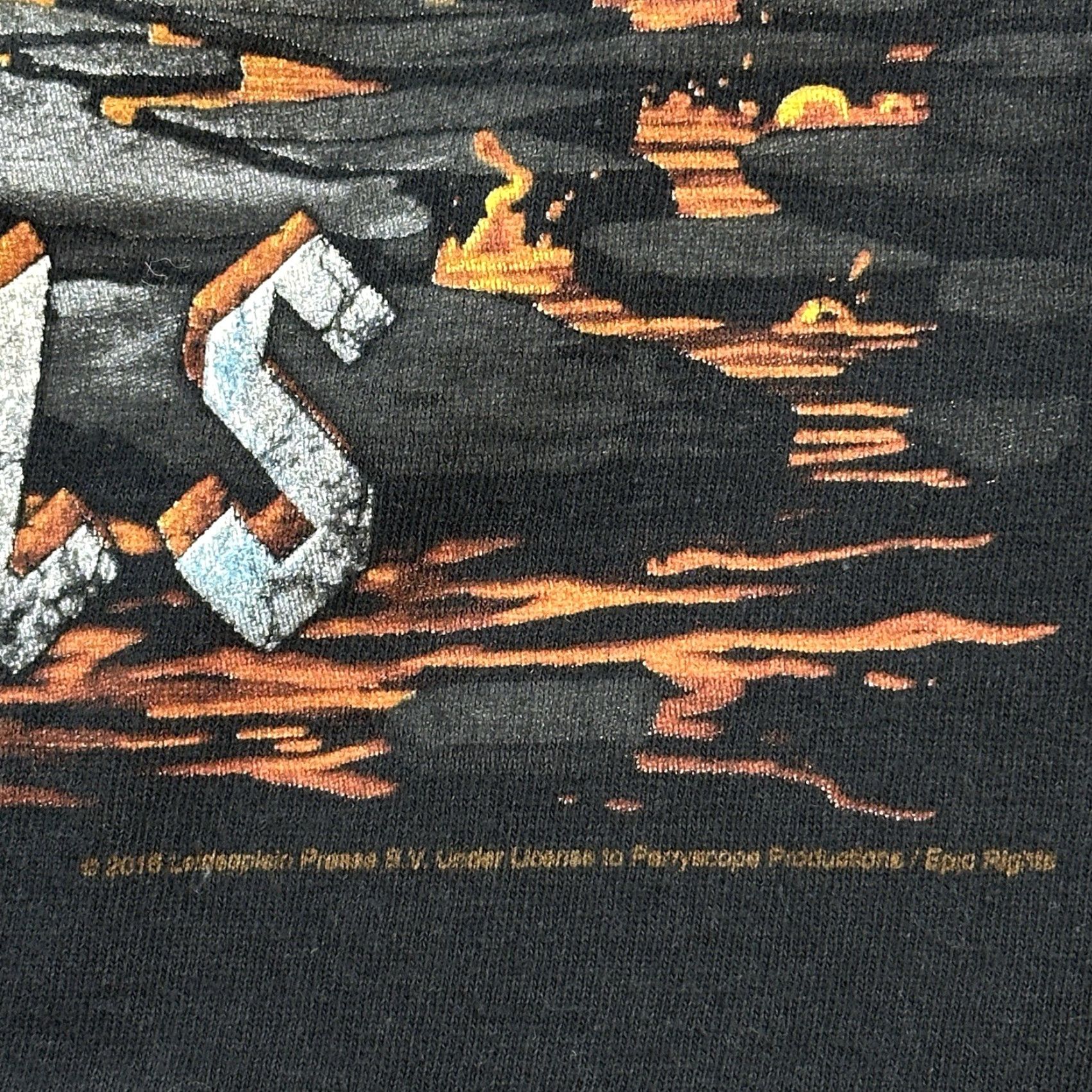 Liquid Blue Liquid Blue Shirt Mens Large Black ACDC Hells Bells Eruption Graphic Band Tee Shirt Mens Large Black ACDC Hells Bells Eruption Graphic Print Tee Size US L / EU 52-54 / 3 - 3 Thumbnail