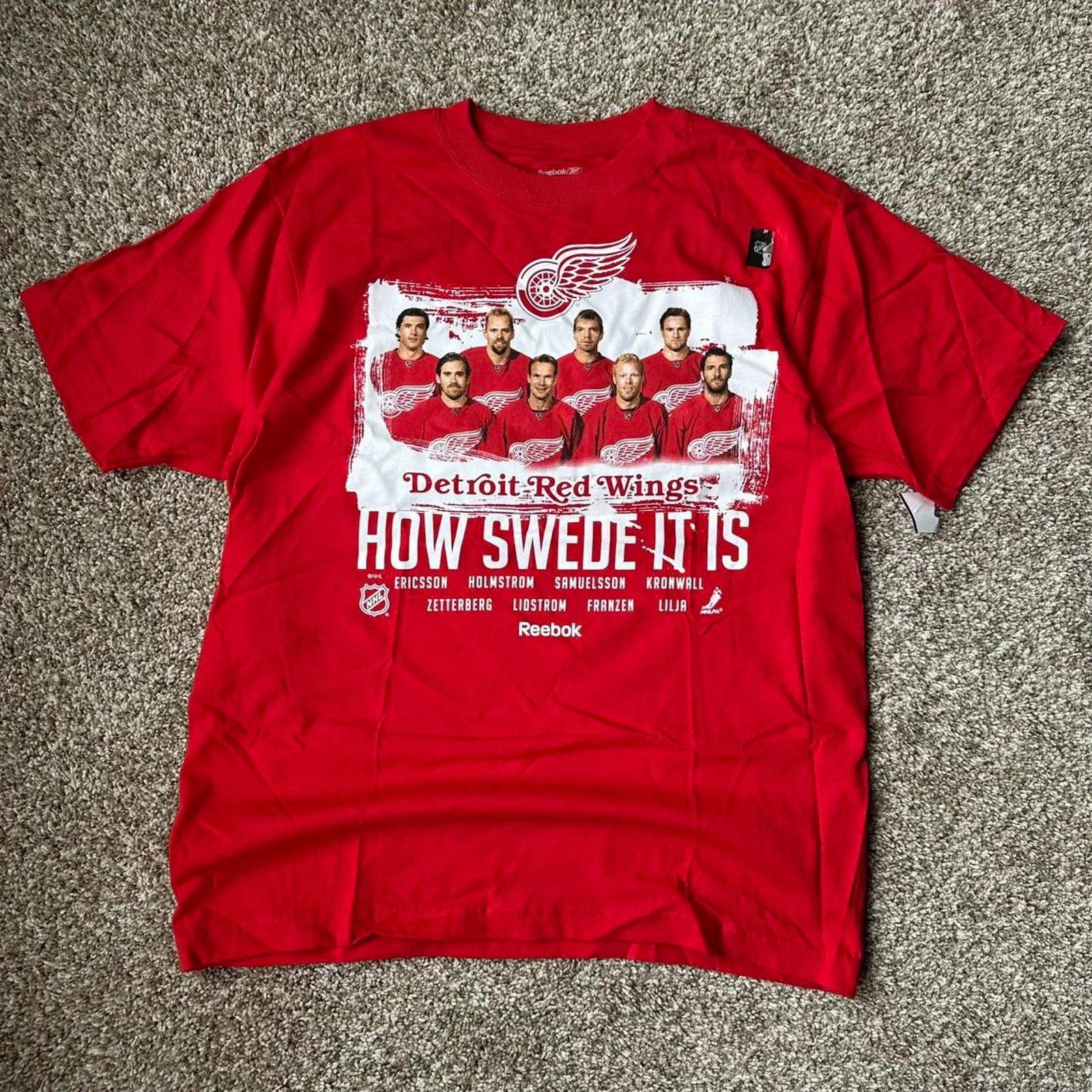 Reebok × Vintage Vintage 2010s classic reebok detroit shirt Size US M / EU 48-50 / 2 - 1 Thumbnail