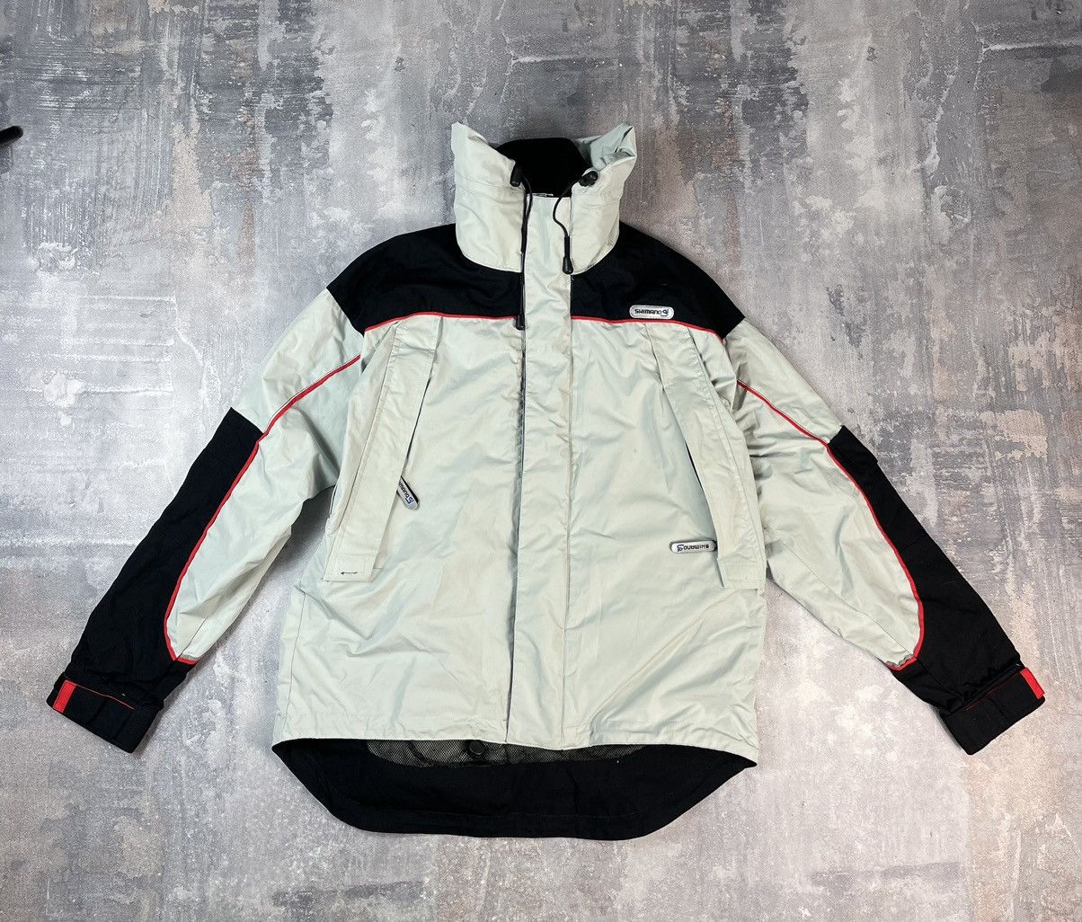 Vintage Nexus Hyper Fishing Gear Shimano Hoodie Jacket Raincoat Fishing  Jacket Style L Size -  Canada