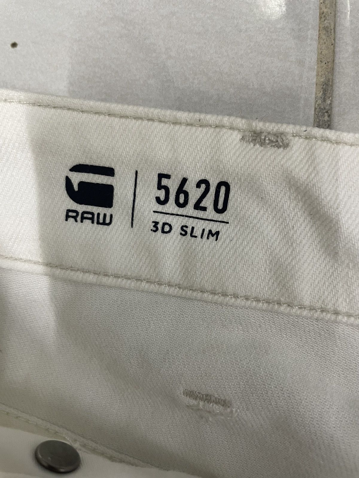 G-Star Gstar Raw 3D Bikers Jeans Distressed Style Size US 34 / EU 50 - 12 Thumbnail
