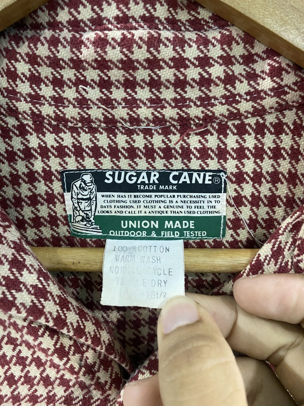 Sugar Cane Sugar Cane Toyo Enterprise Quilted Long Sleeve Shirt Size US L / EU 52-54 / 3 - 6 Thumbnail