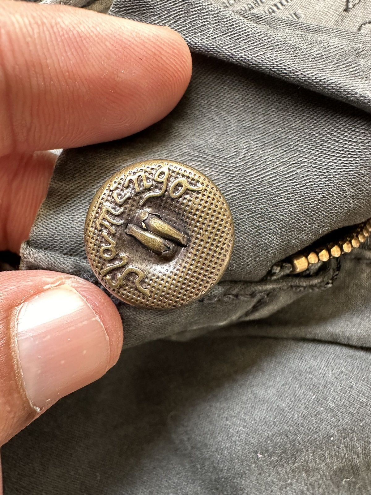 If Six Was Nine 00's Avant-garde Flamingo Firm flared cargo pant Size US 29 - 18 Thumbnail