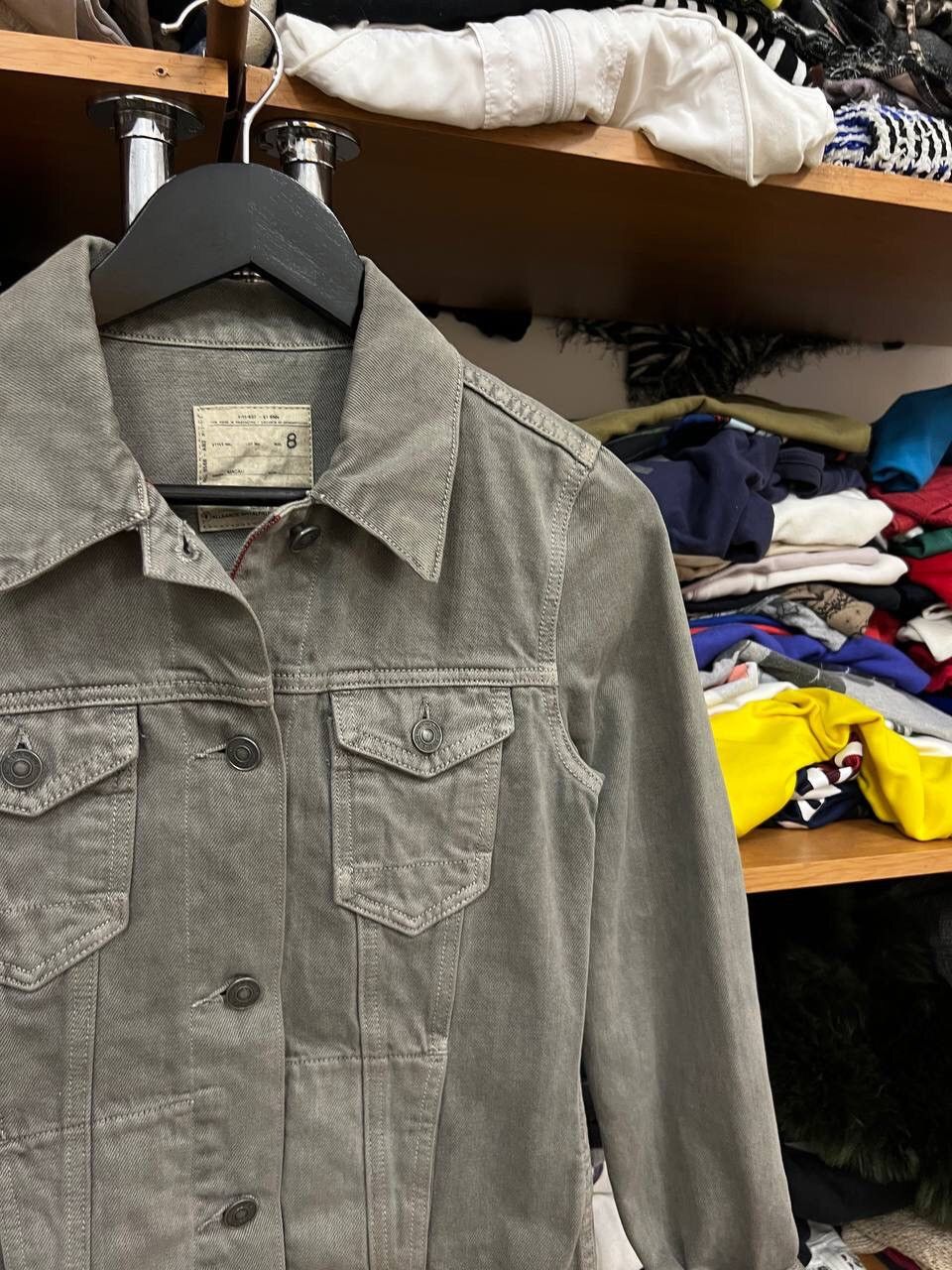 Allsaints AllSaints denim jacket jeans Avant Garde Y2K Style Size M / US 6-8 / IT 42-44 - 3 Thumbnail